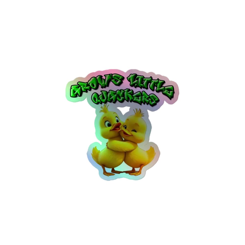 AROWS little quackers sticker product image (1)