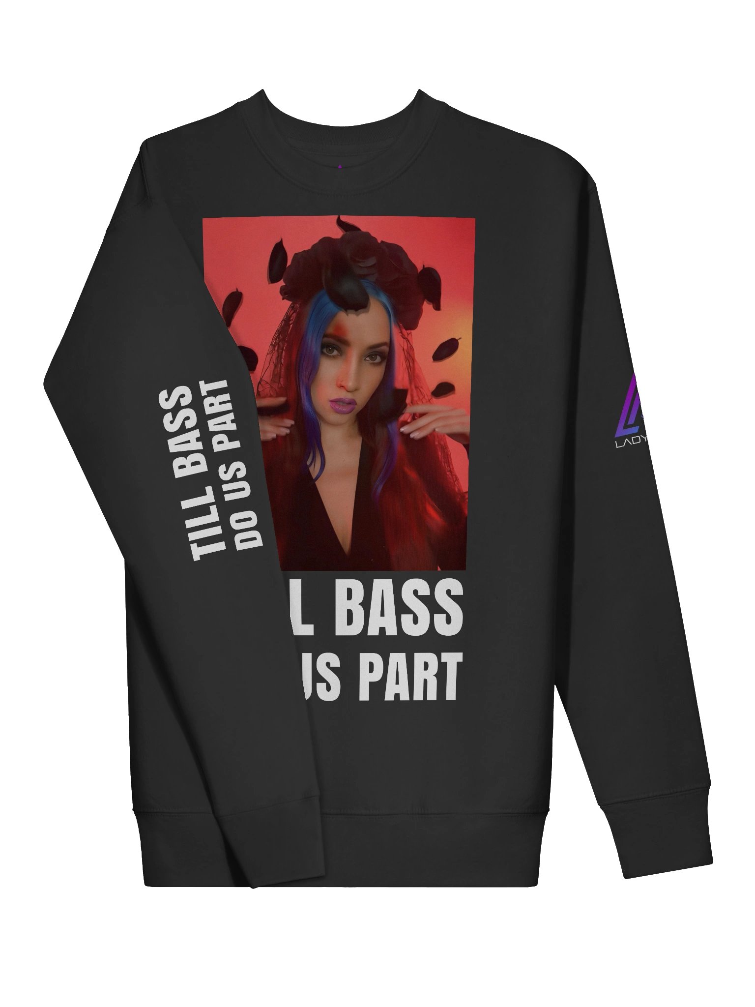 Till Bass Do Us Part – Official Lady Ree Merch Premium Sweatshirt product image (3)