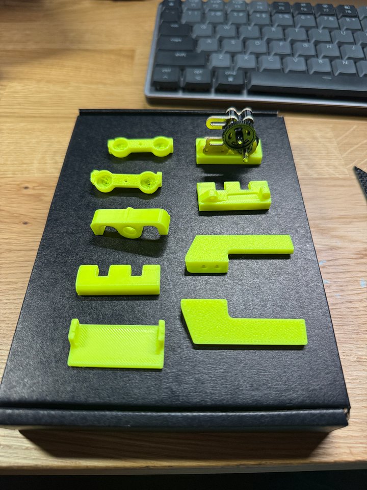 Neon Yellow 3D Printed Parts product image (1)