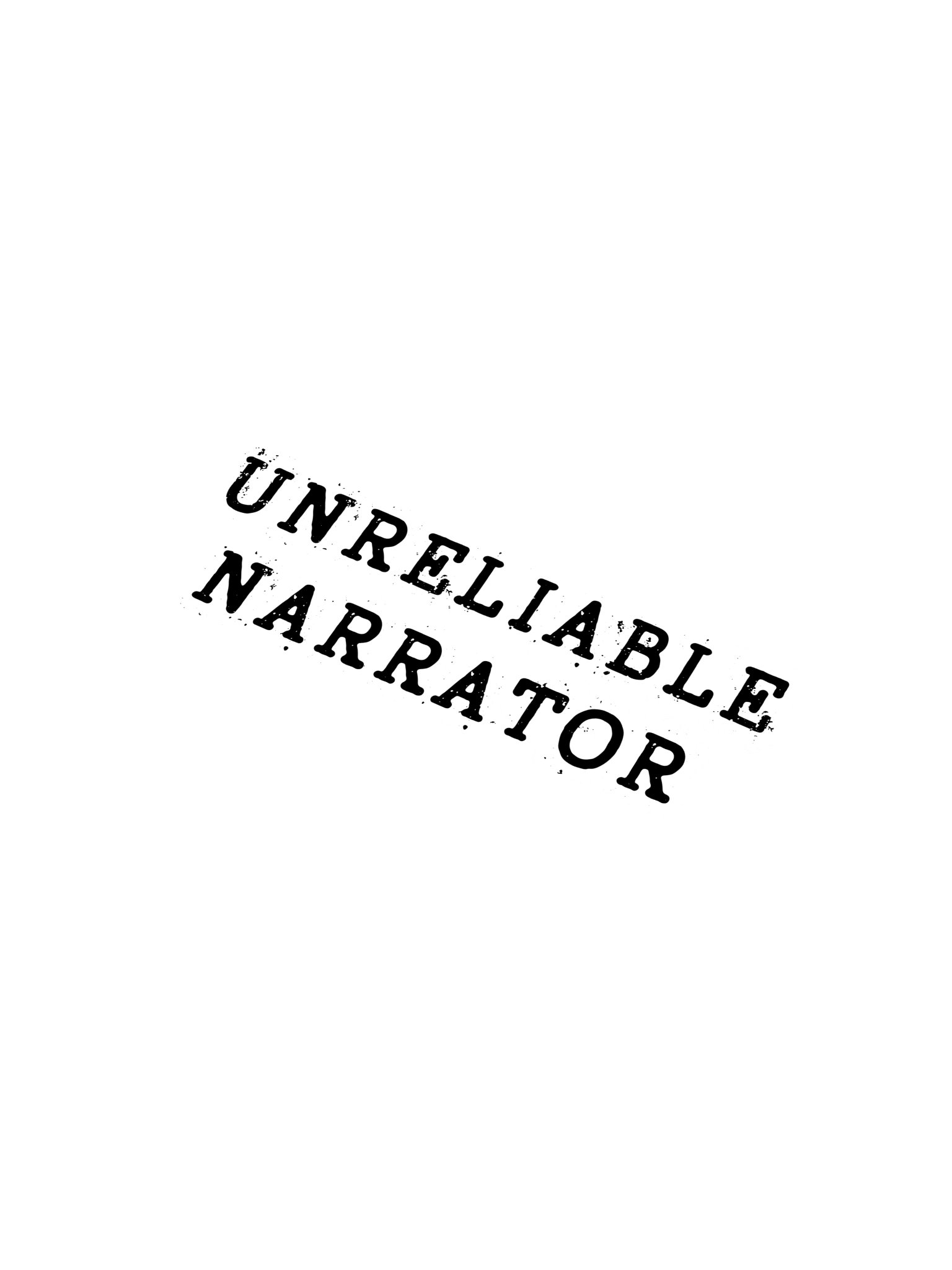 Unreliable Narrator Sticker product image (1)