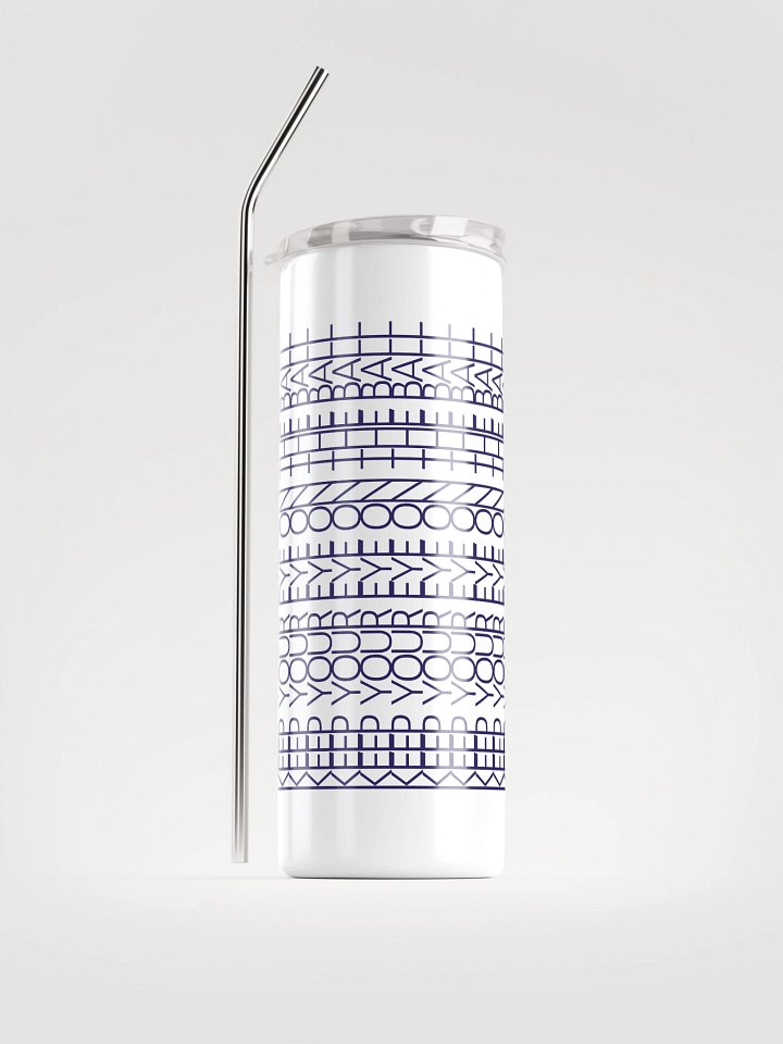 Keep Your Eye on the Ball Hidden Message Tumbler product image (1)