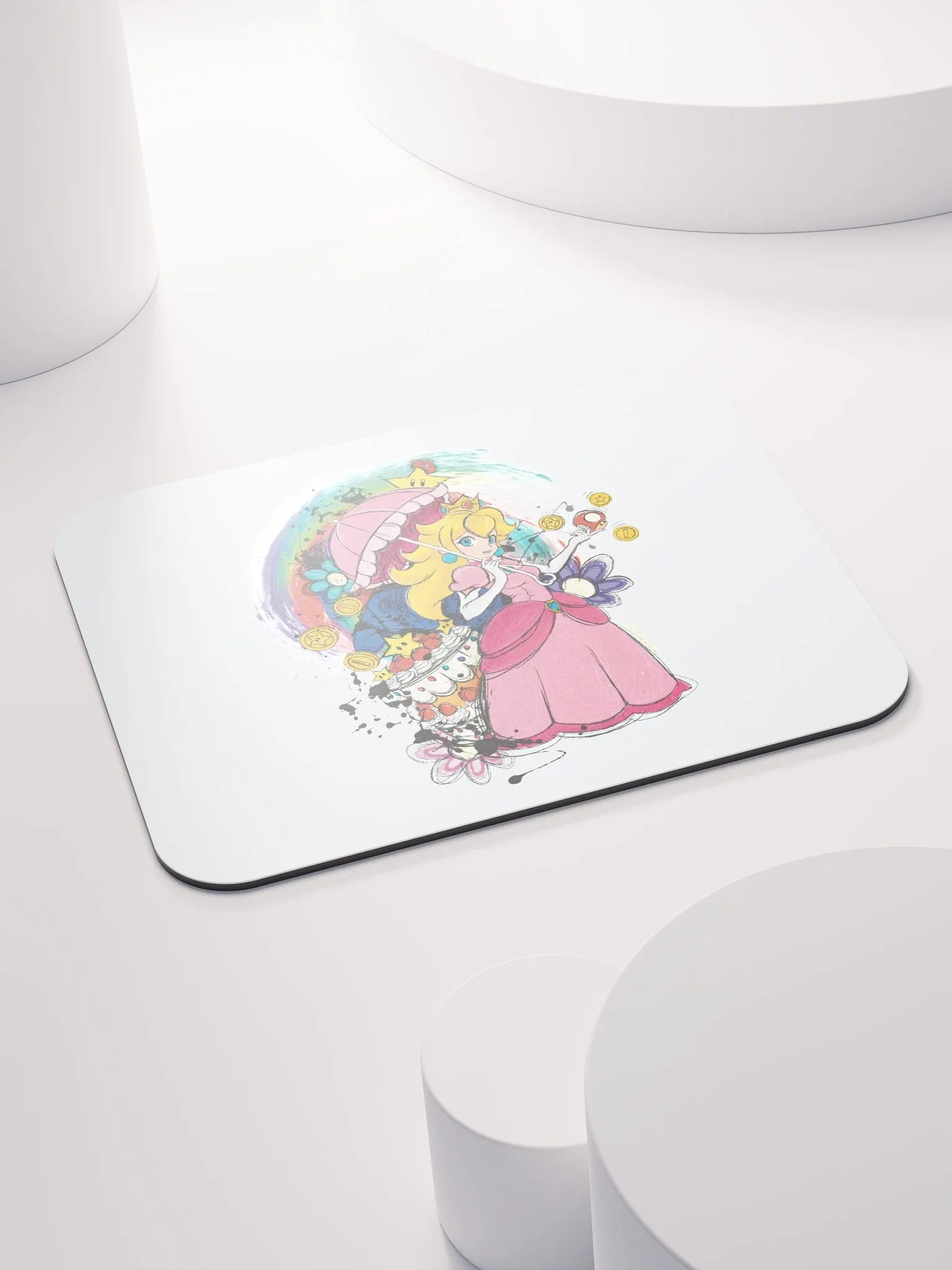 Princess Peach by StephyJ Mouse Pad product image (4)