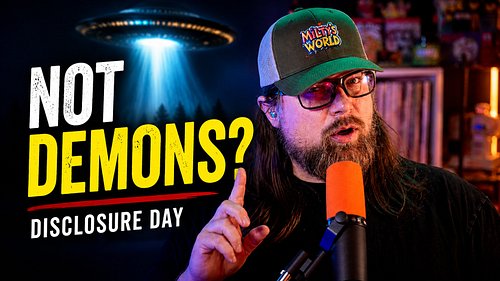I watched Disclosure Day and now I’m somehow arguing with people online about whether aliens are demons again 😭

Listen…
I’m ...