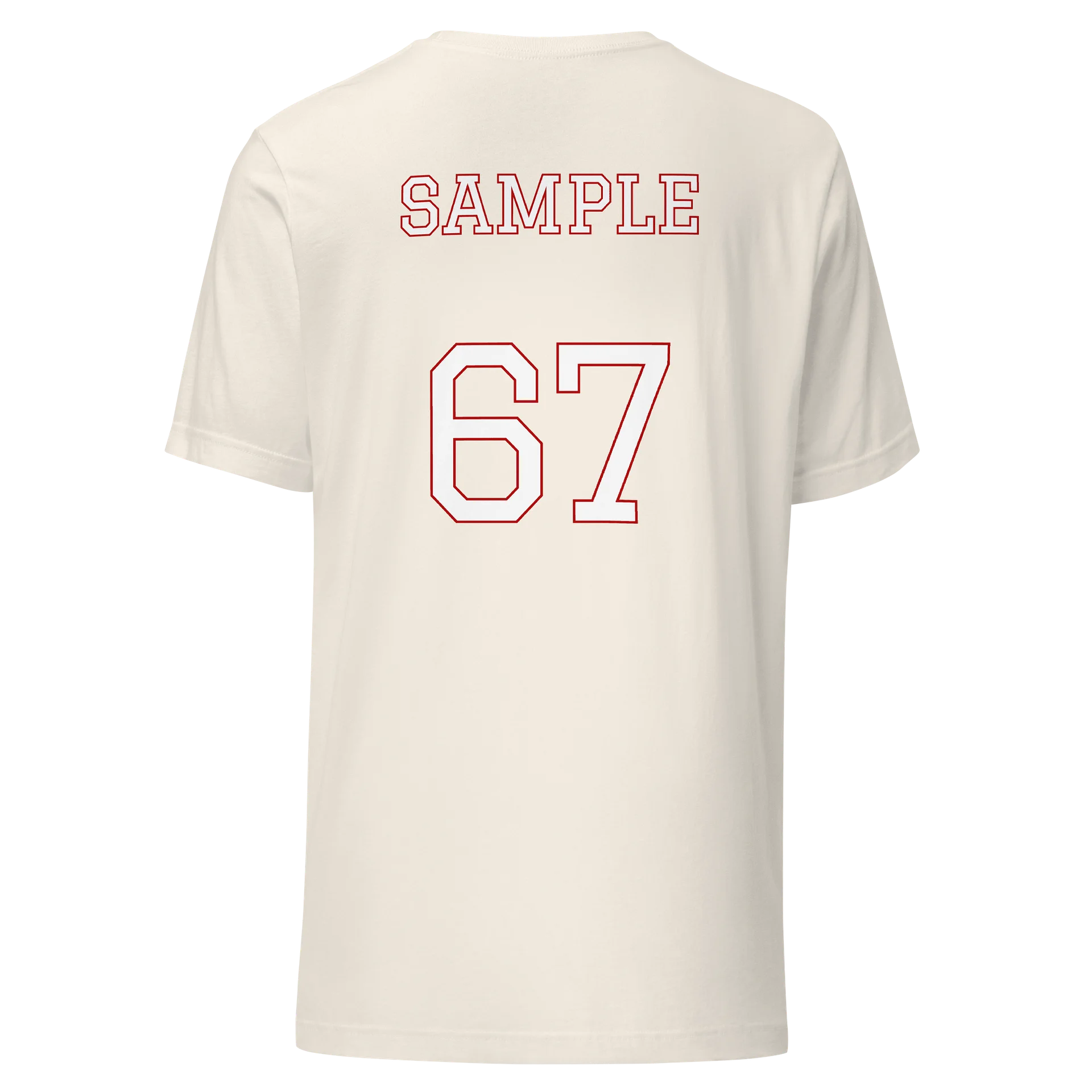 Heather Sample Premium Front and Back Tee product image (5)