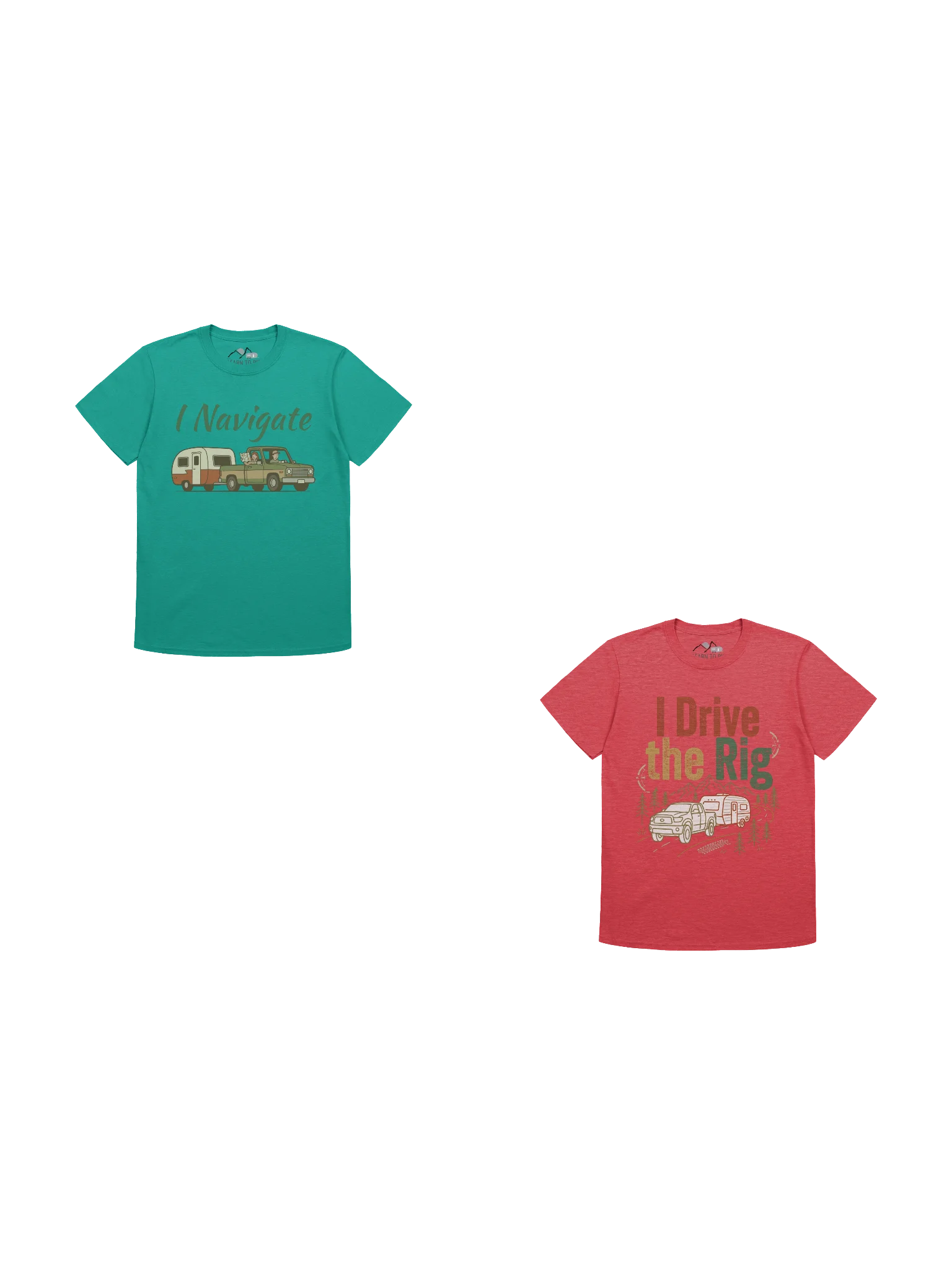His/Hers Custom Travel Day Tee Bundle product image (1)