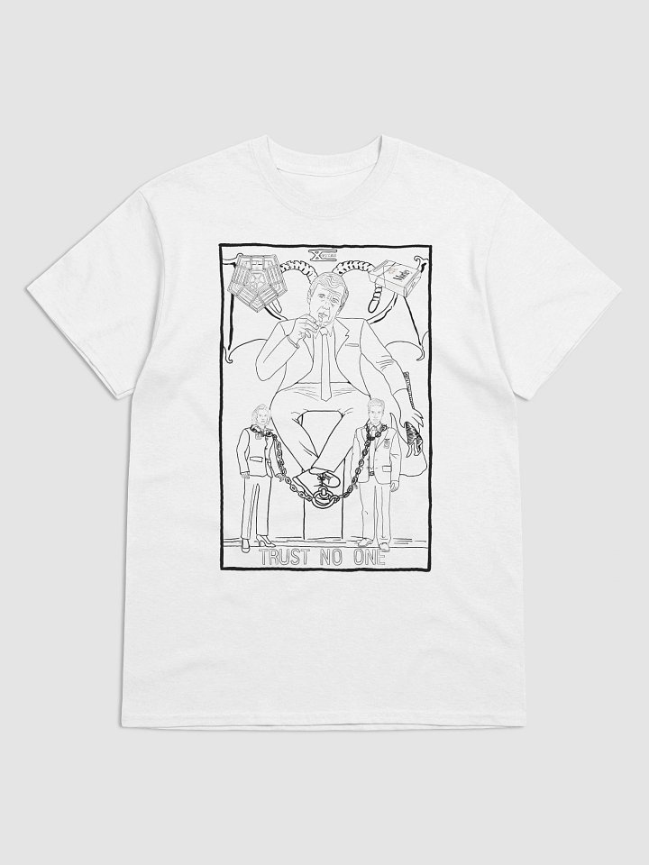 Cigarette Smoking Man Devil Tarot Card Shirt Minimalist product image (1)