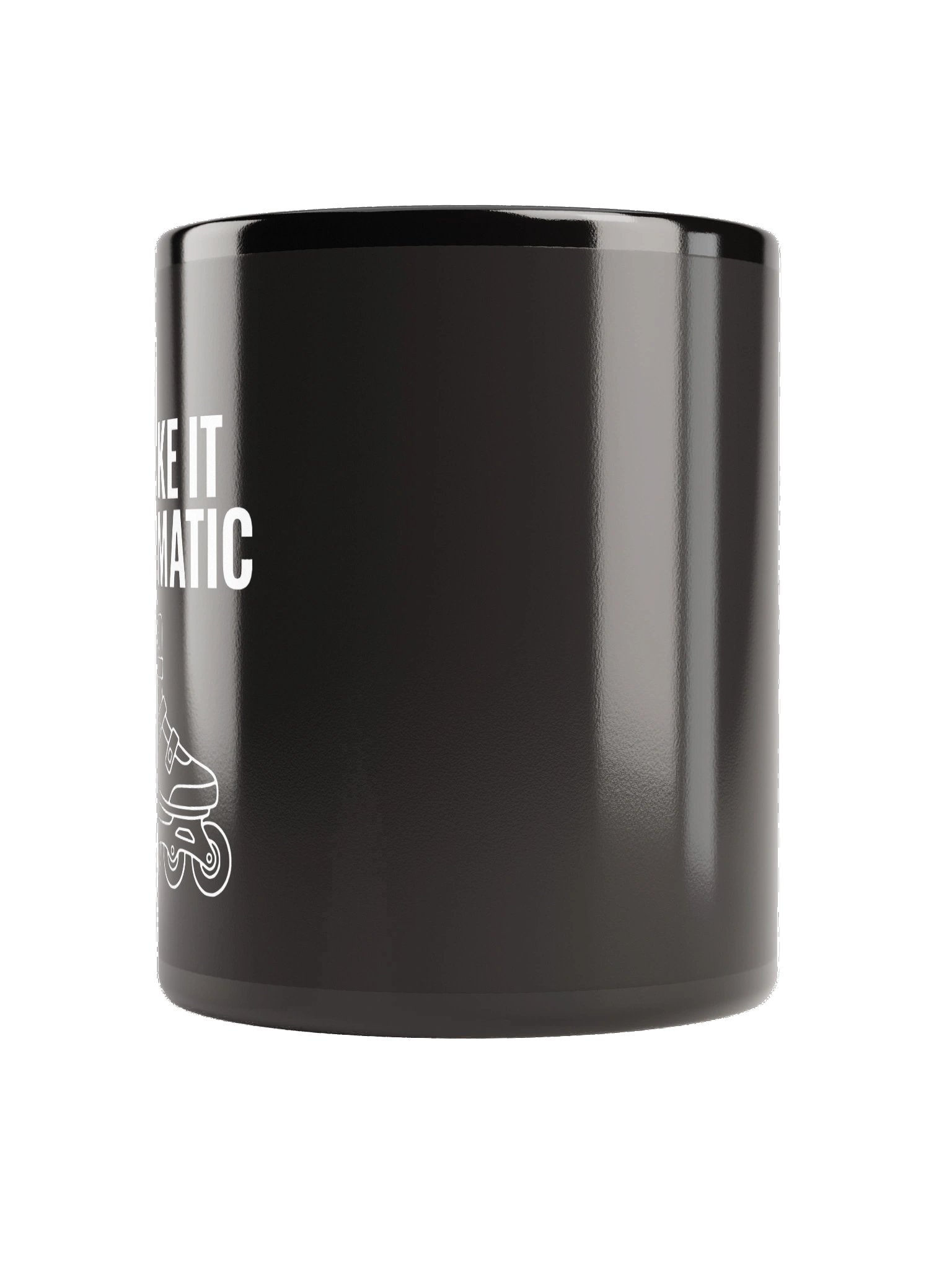 Make It Dramatic - Black Glossy Mug product image (2)