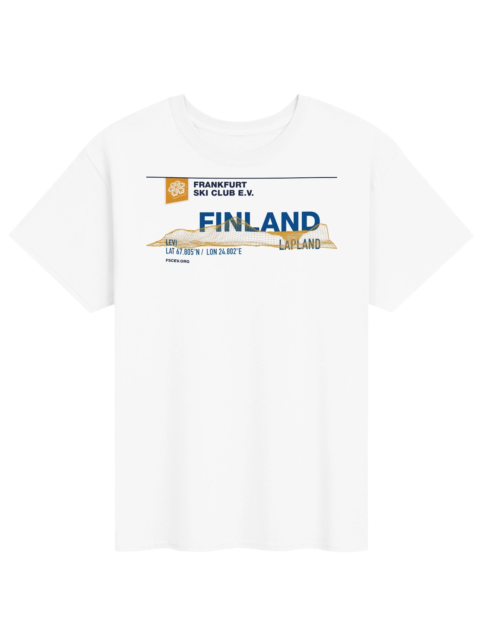 Finland / Levi Coordinates and Resort White (front and back) product image (1)