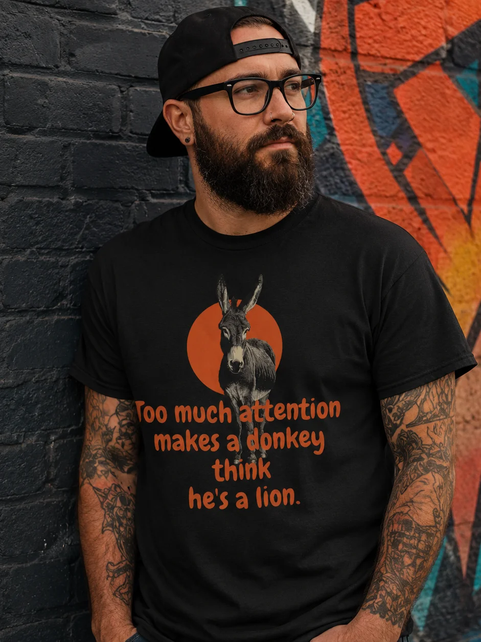 Donkey Thinks He’s a Lion Tee product image (1)