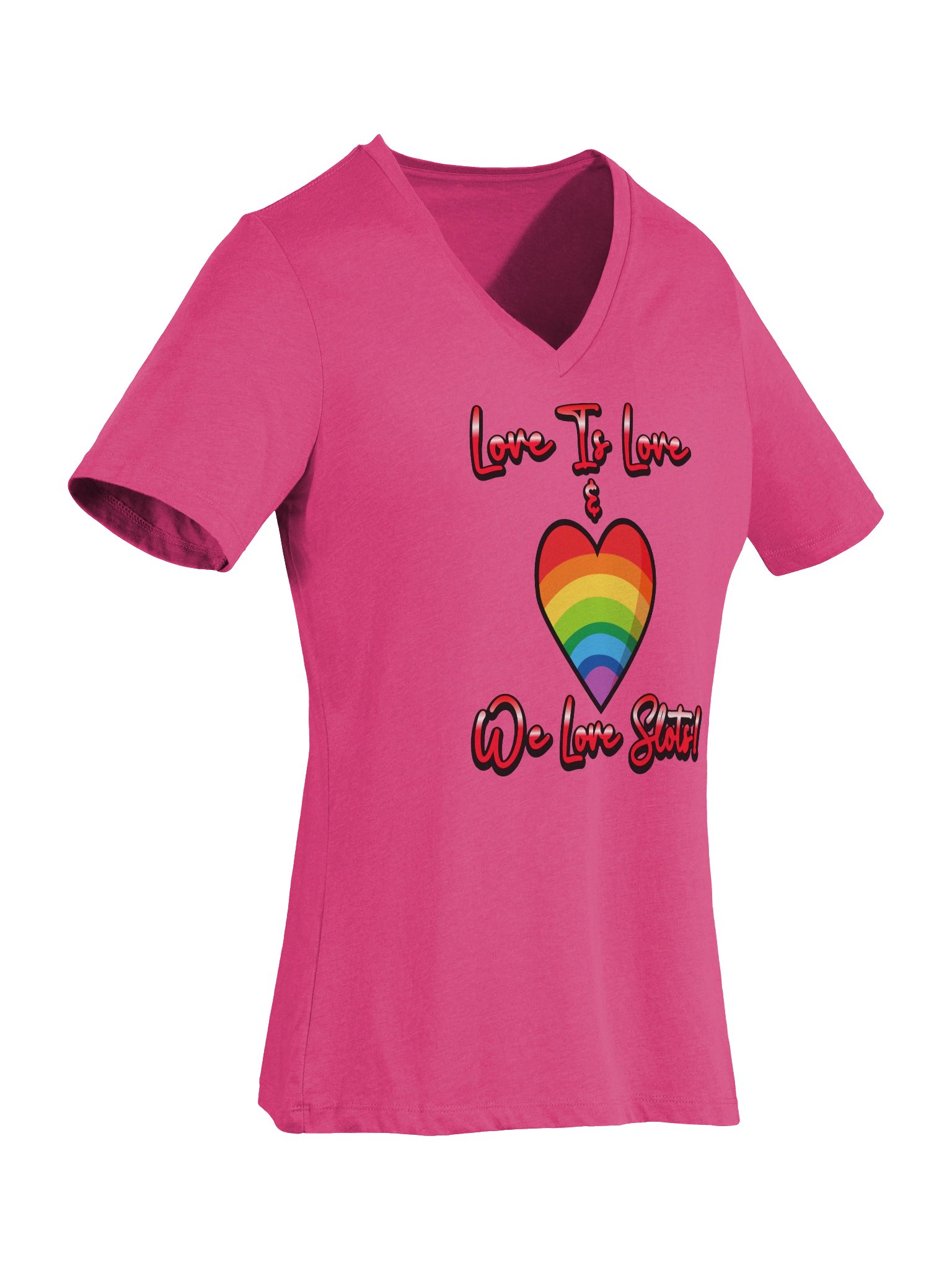 Love Is Love! Women's V-Neck Shirt product image (7)