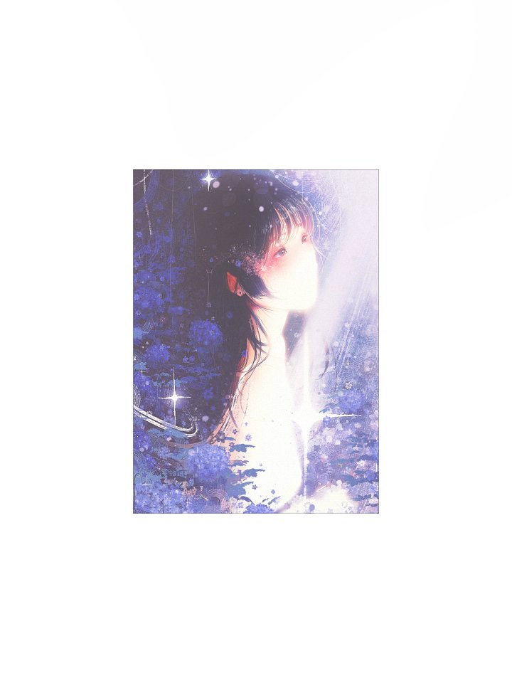 Starlit Corymb Print product image (1)
