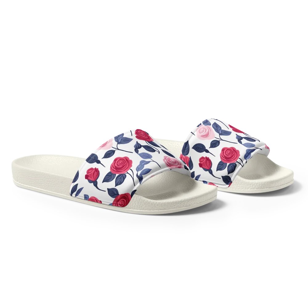Roses All Day Women's Slides product image (4)