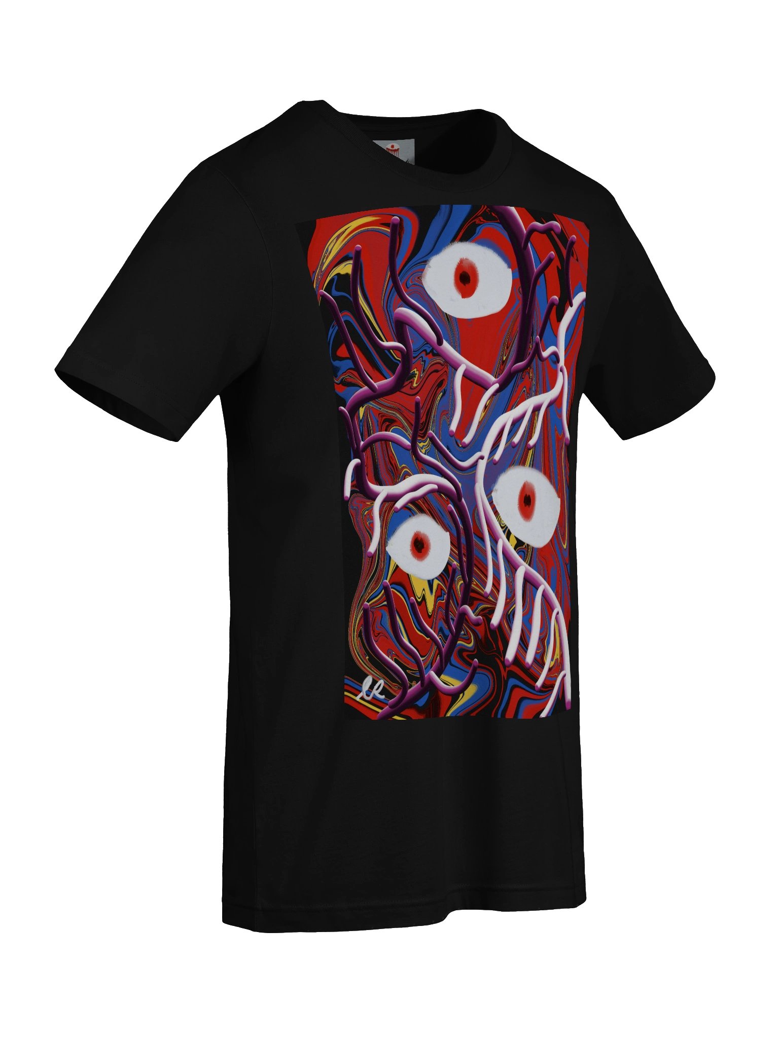 Color Splash Canvas Bella Graphic Tee product image (7)