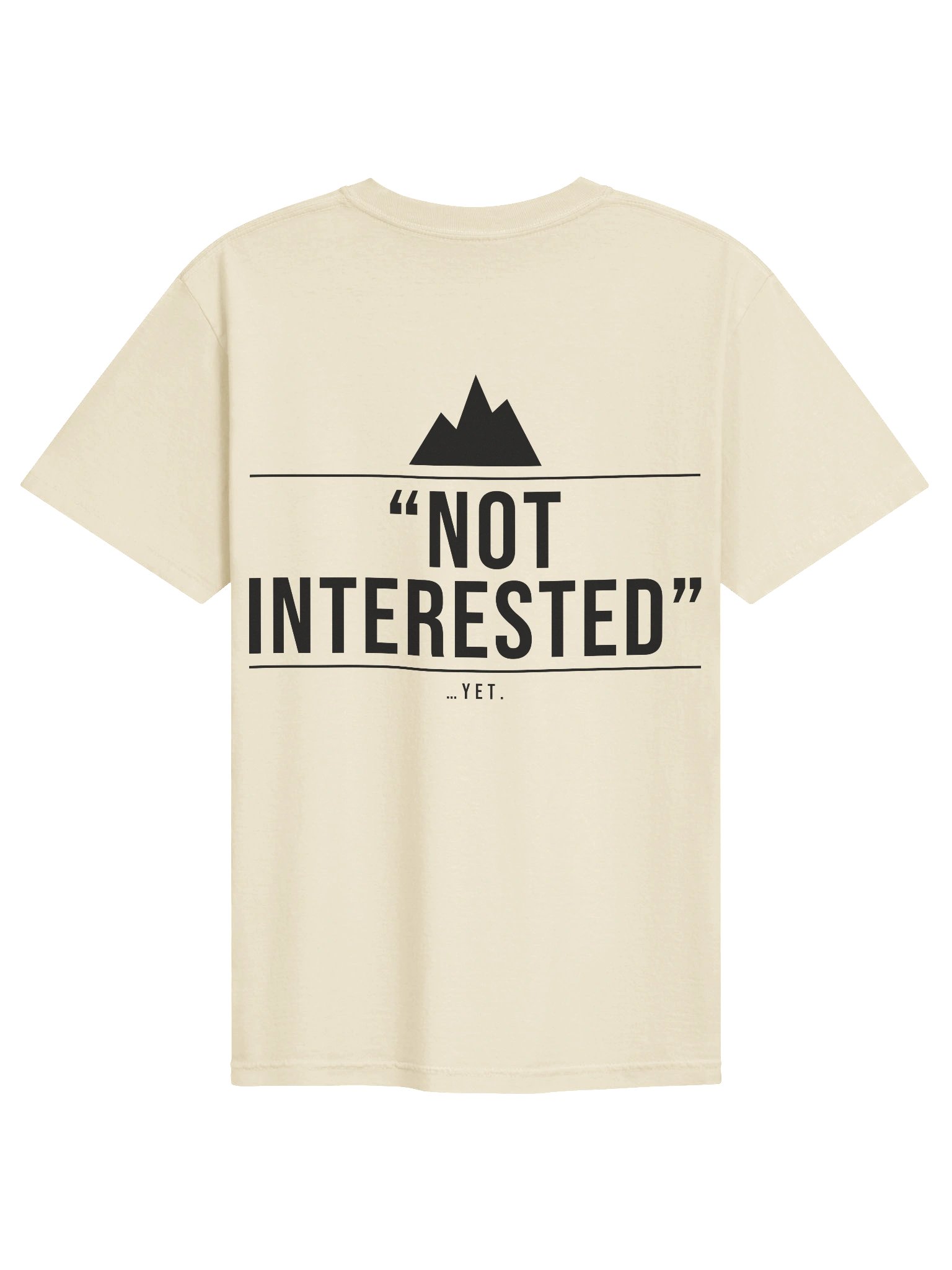 "No Soliciting" Heavyweight Tee — Ivory product image (26)
