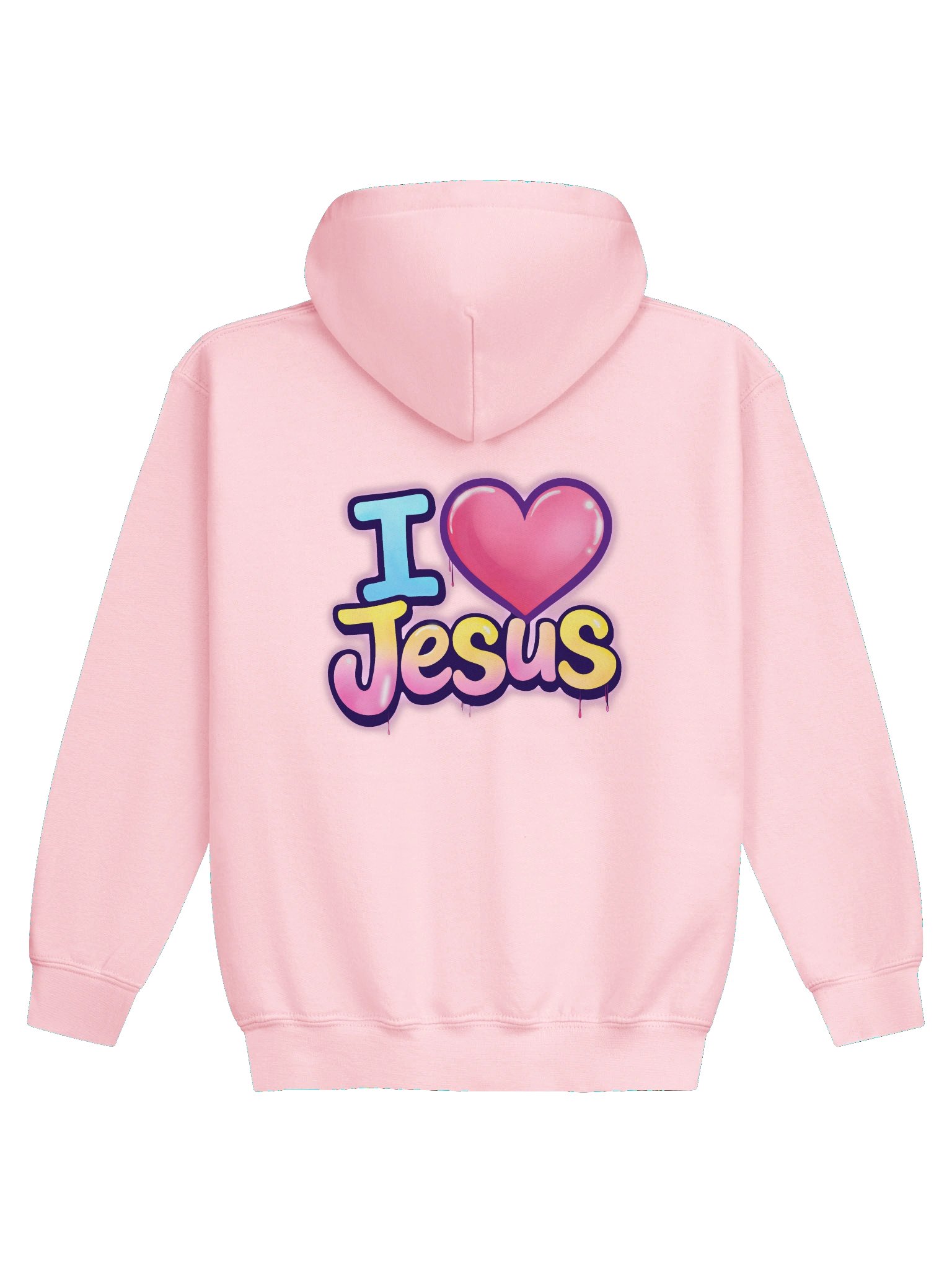 I Love Jesus Girls Hoodie product image (3)