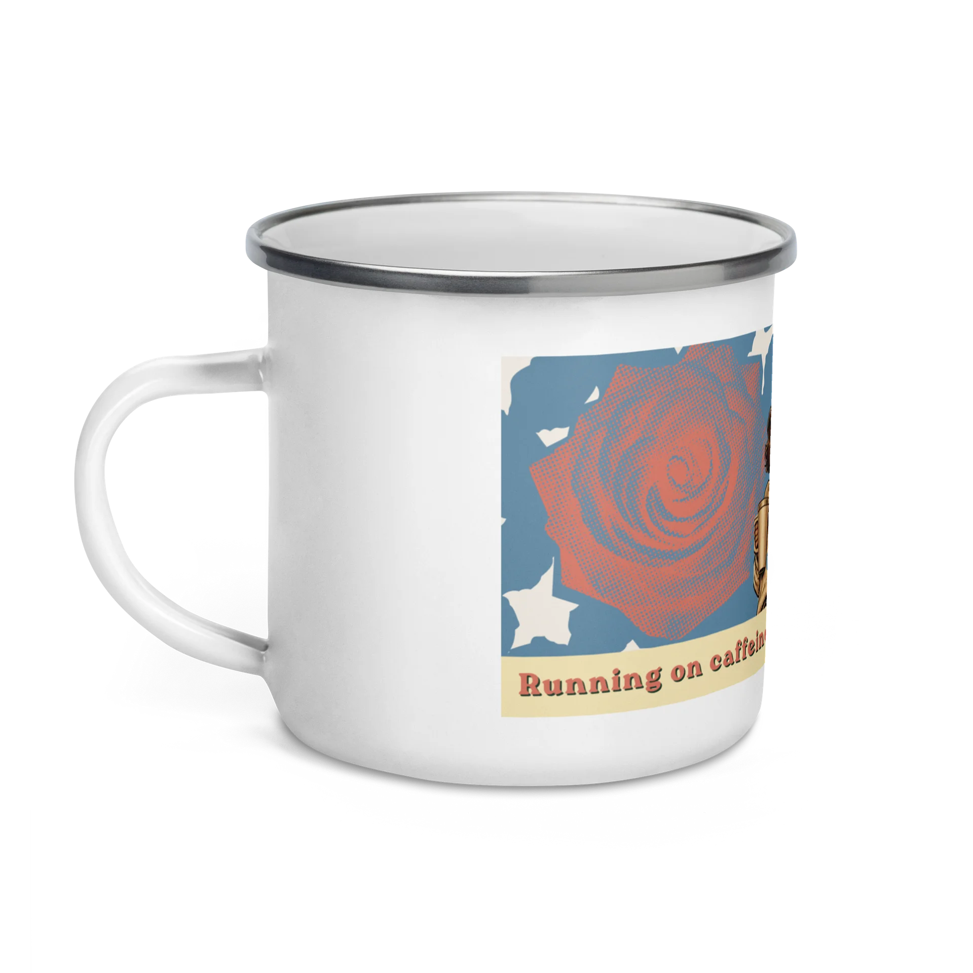 Straight Girl Gangsters (enamel mug) product image (2)