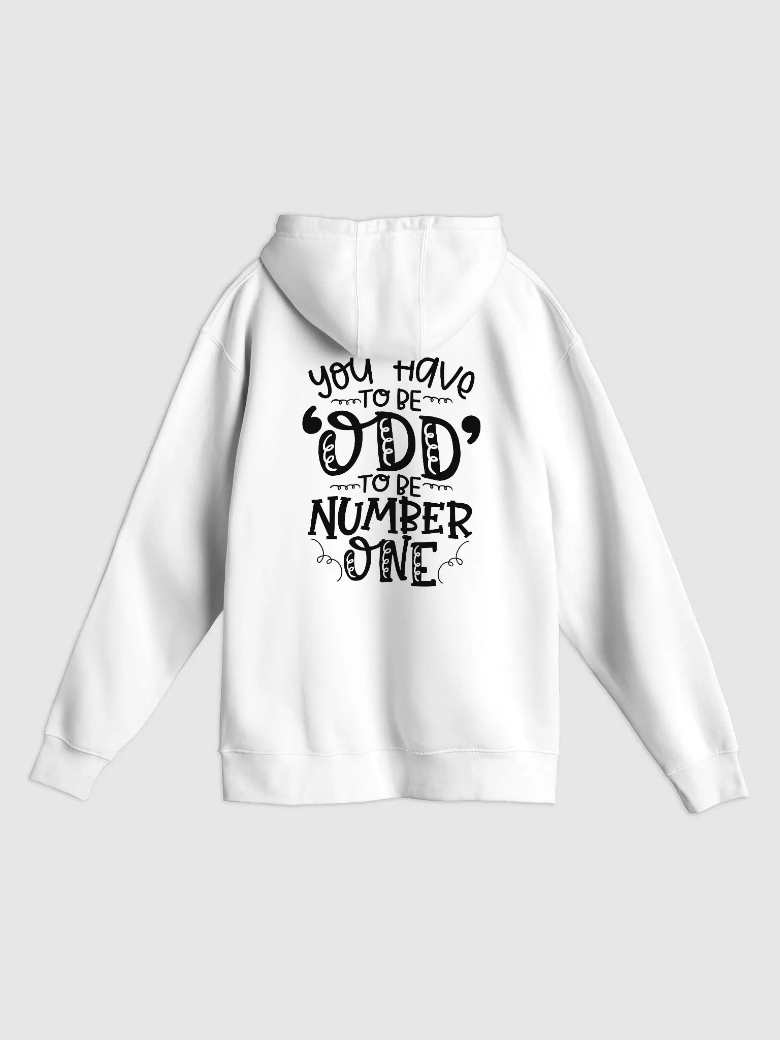 Odd to be Number 1 Premium Pullover Hoodie product image (2)