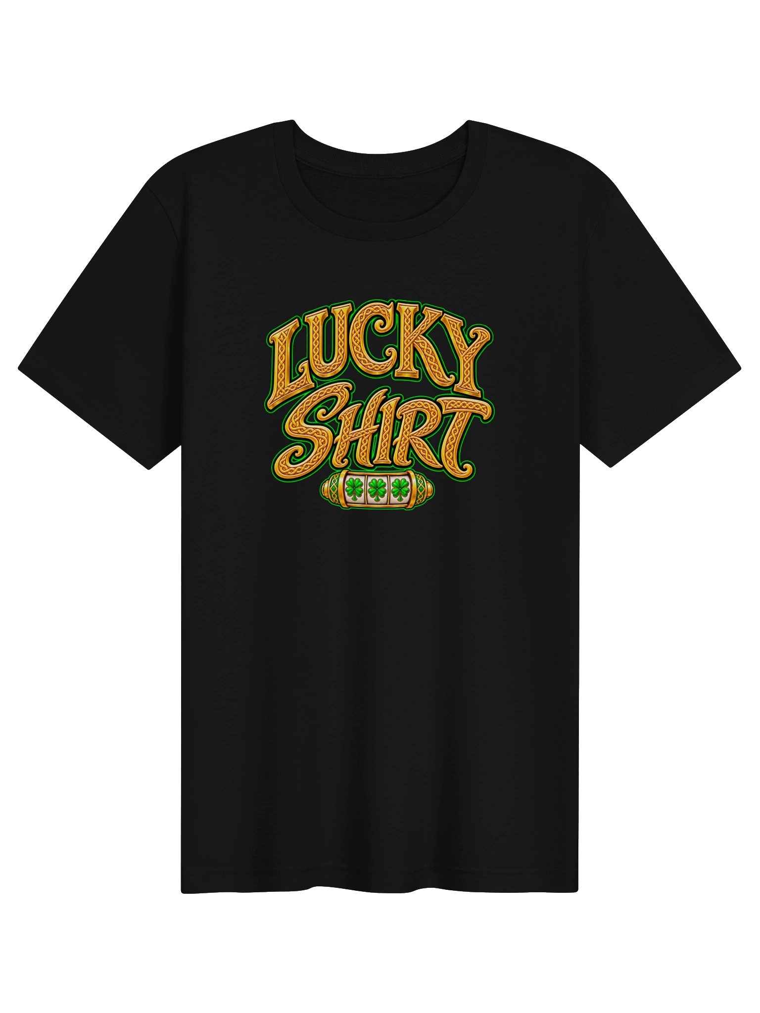 Lucky Shirt (Clovers) - Bella+Canvas Unisex Supersoft T-Shirt product image (1)