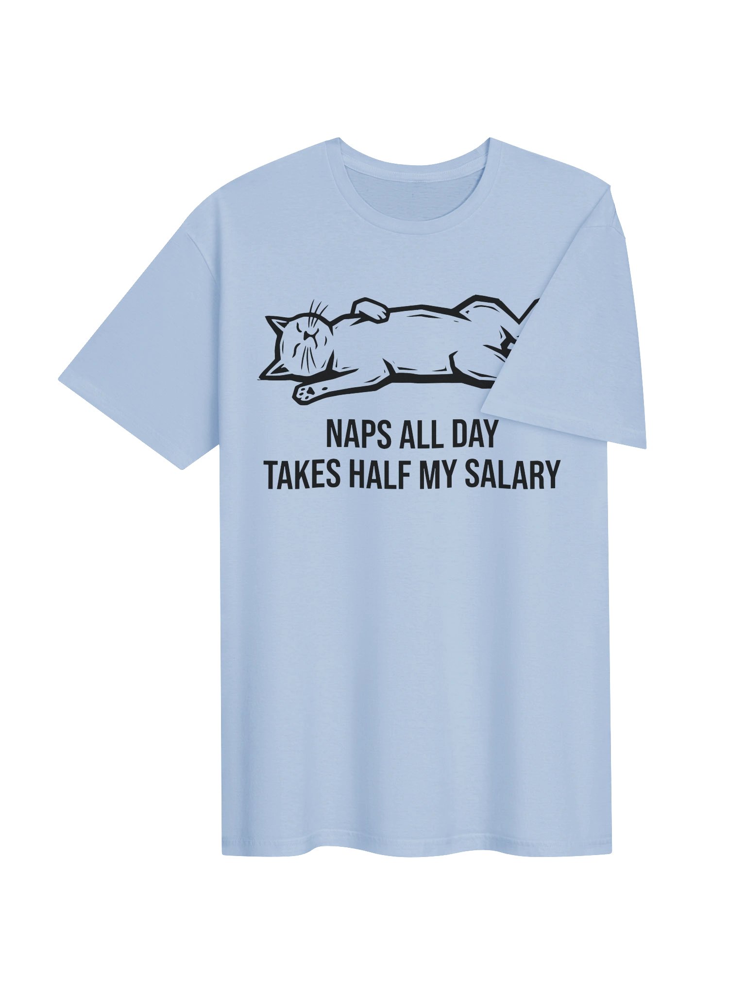 Naps All Day Cat T-Shirt product image (27)