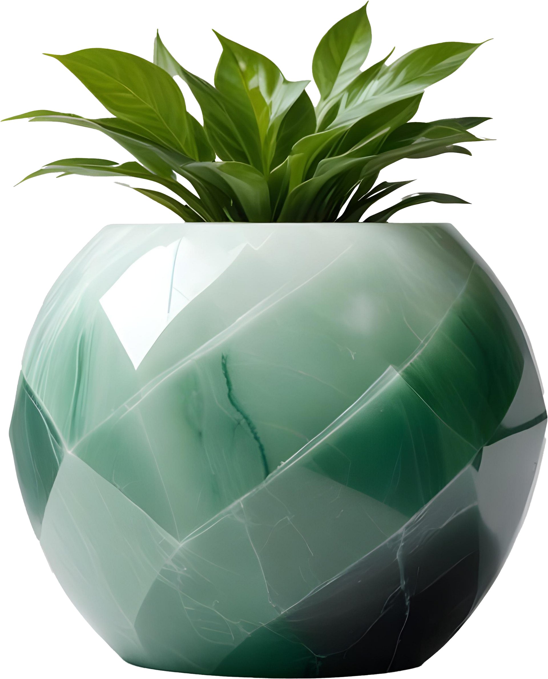 Zen Jade Spa Décor Set – 9 Elegant Pieces + Mystery Gift, PNG product image (9)