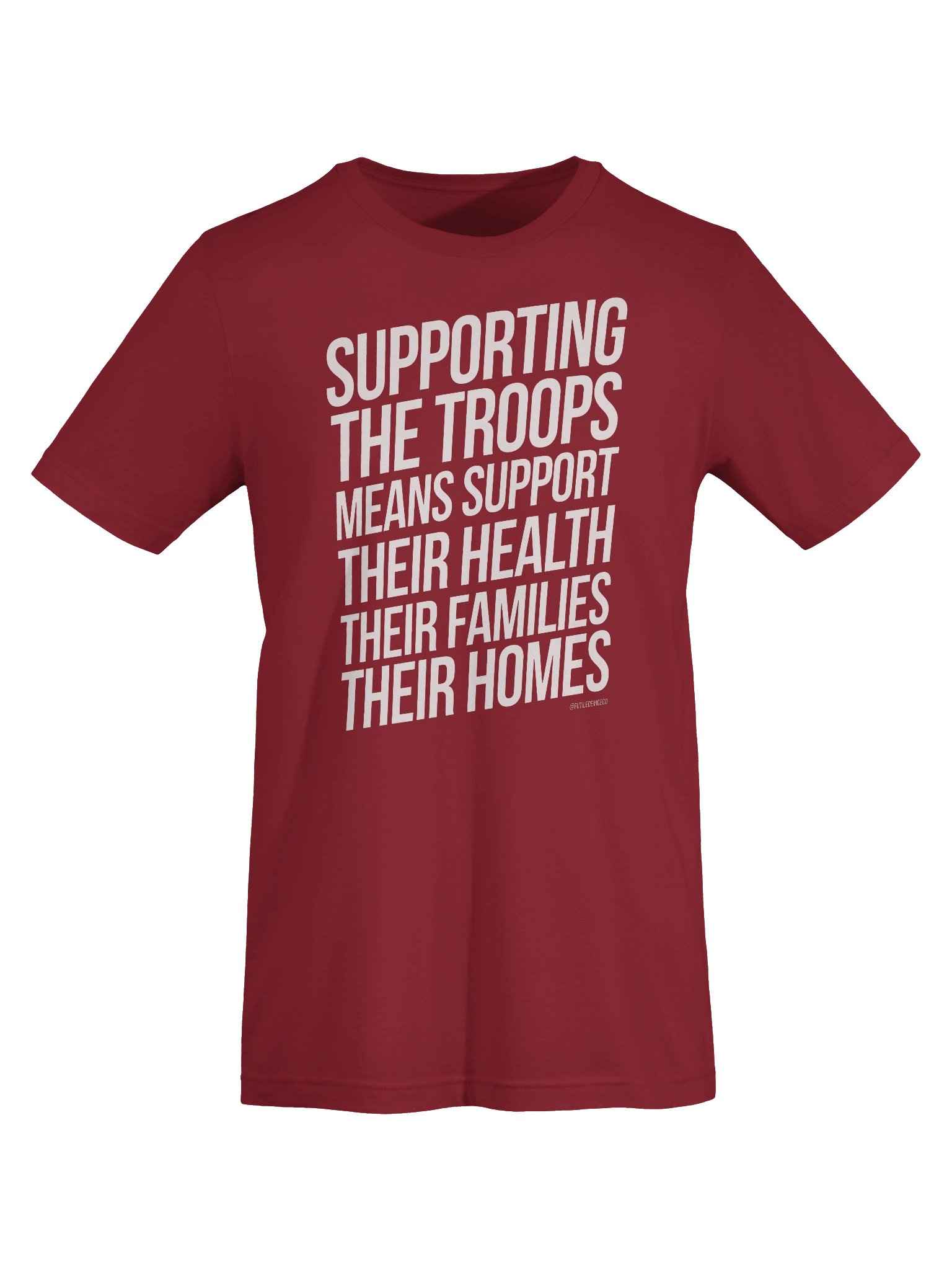FUTILE DEVICE: SUPPORT THE TROOPS (TEE) product image (63)