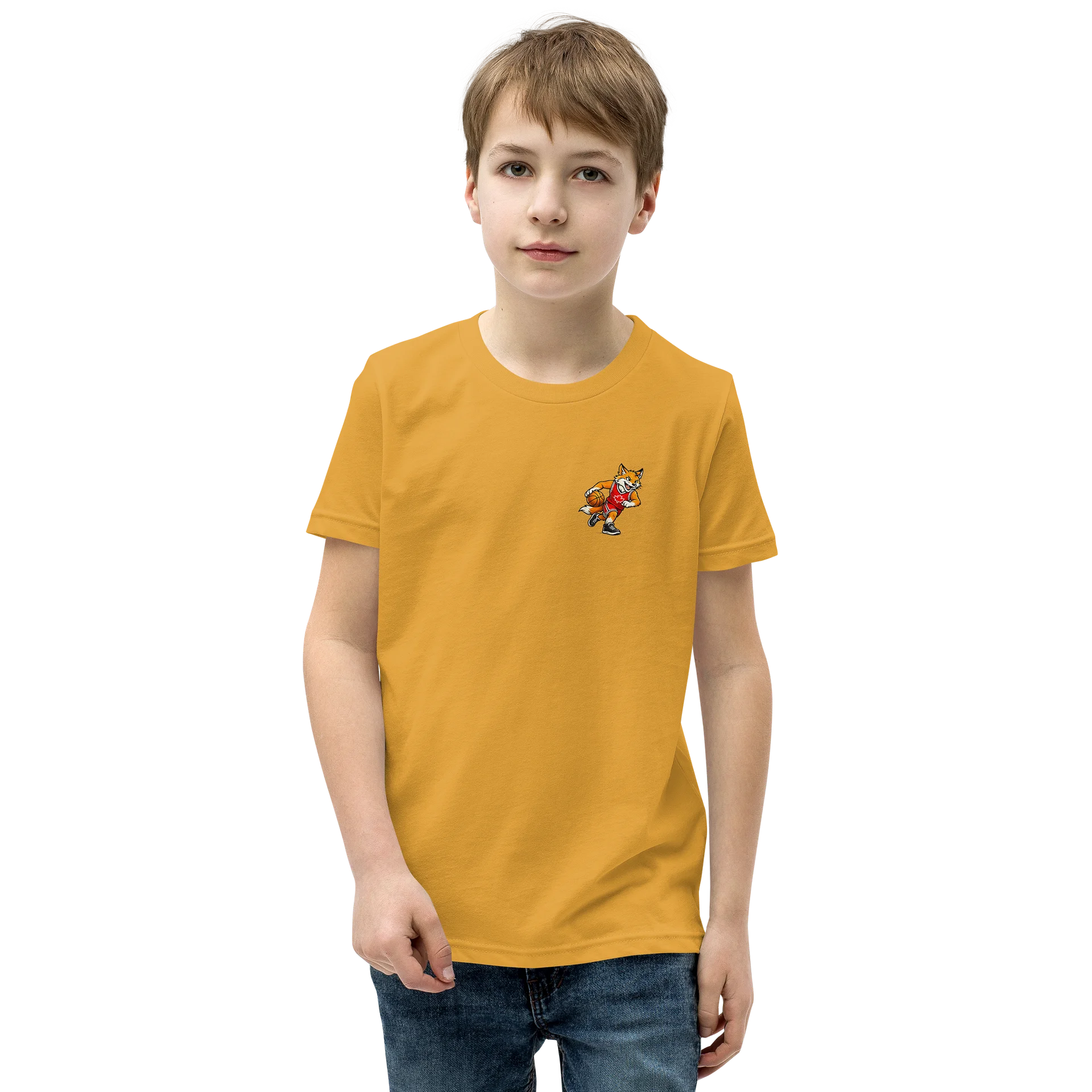 Fox Basketball Player T-Shirt for Kids | The Wild Games product image (2)