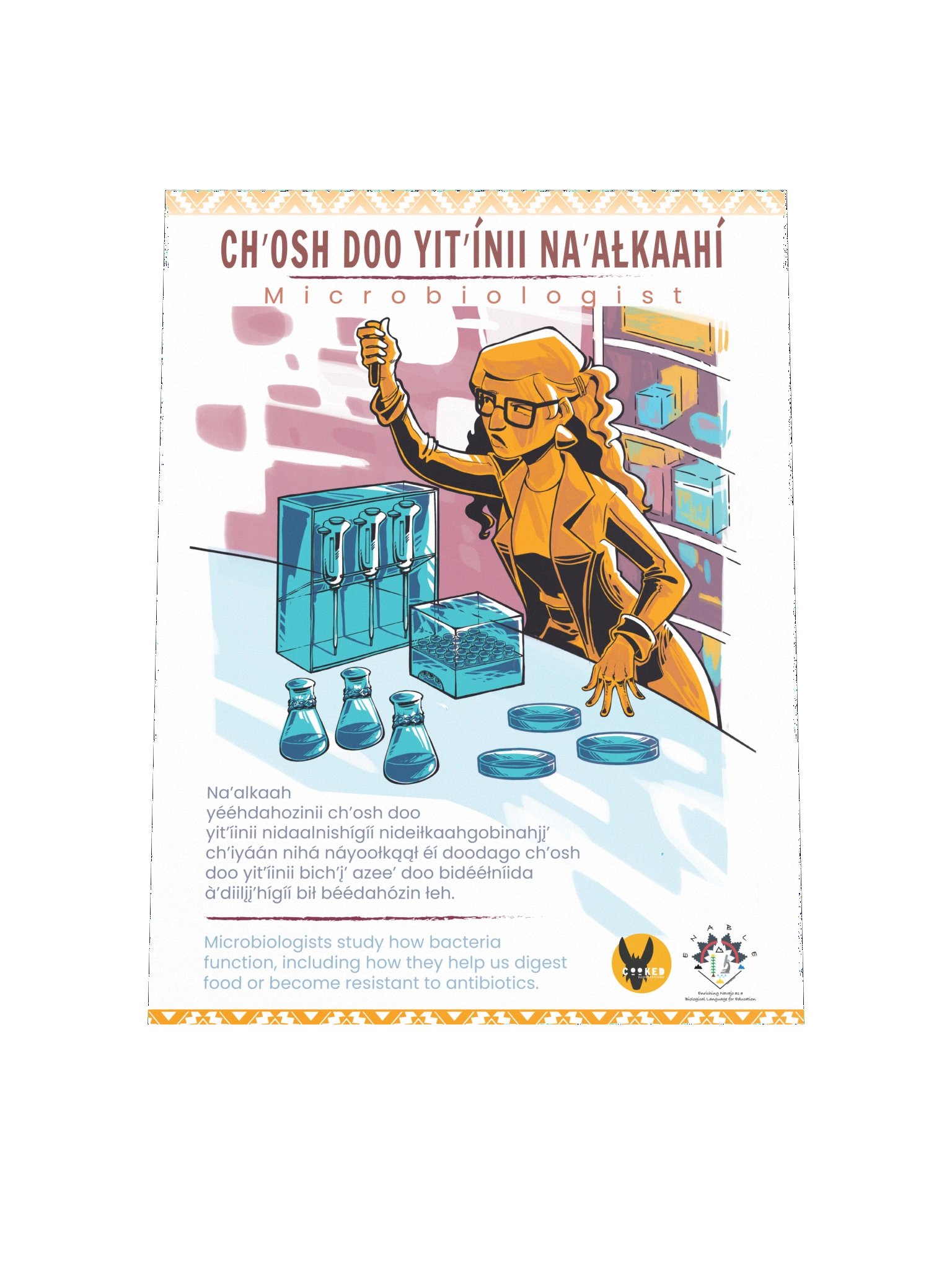 Microbiologist Poster - Information Poster product image (4)