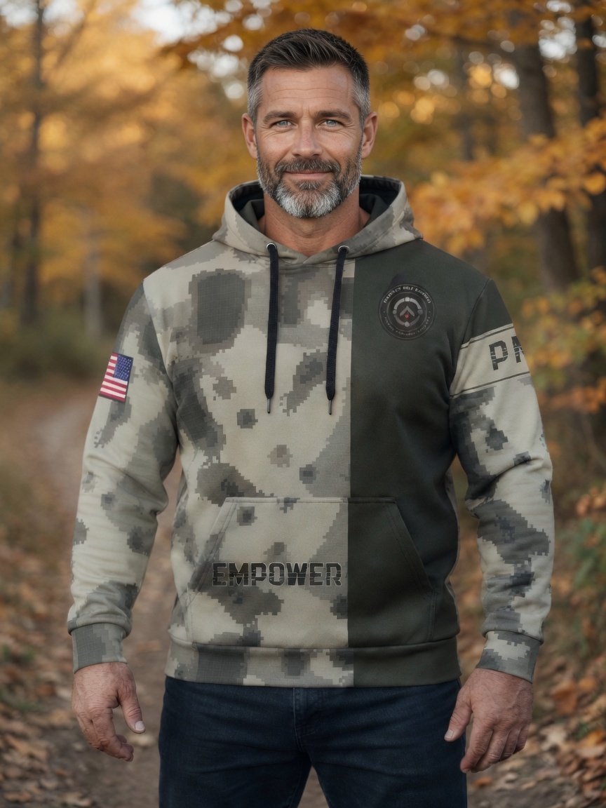 PMC Split Camo Hoodie product image (1)
