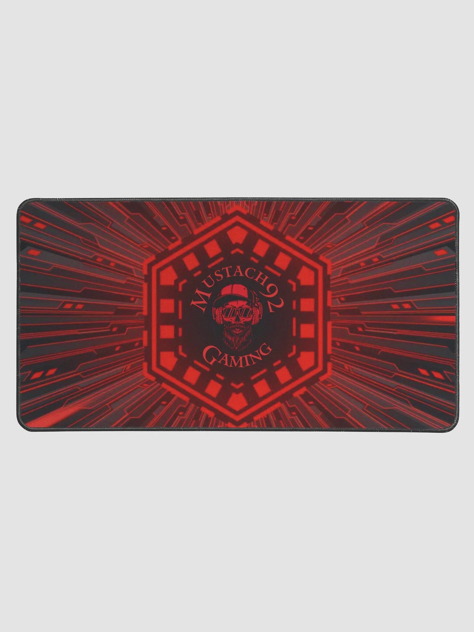 Red Cyber mouse pad product image (1)
