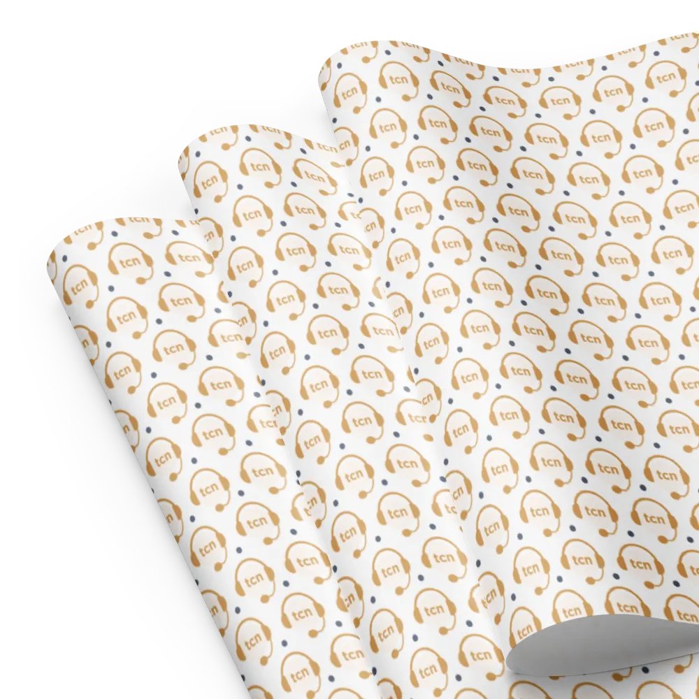 HEADSET WRAPPING PAPER SHEETS product image (5)