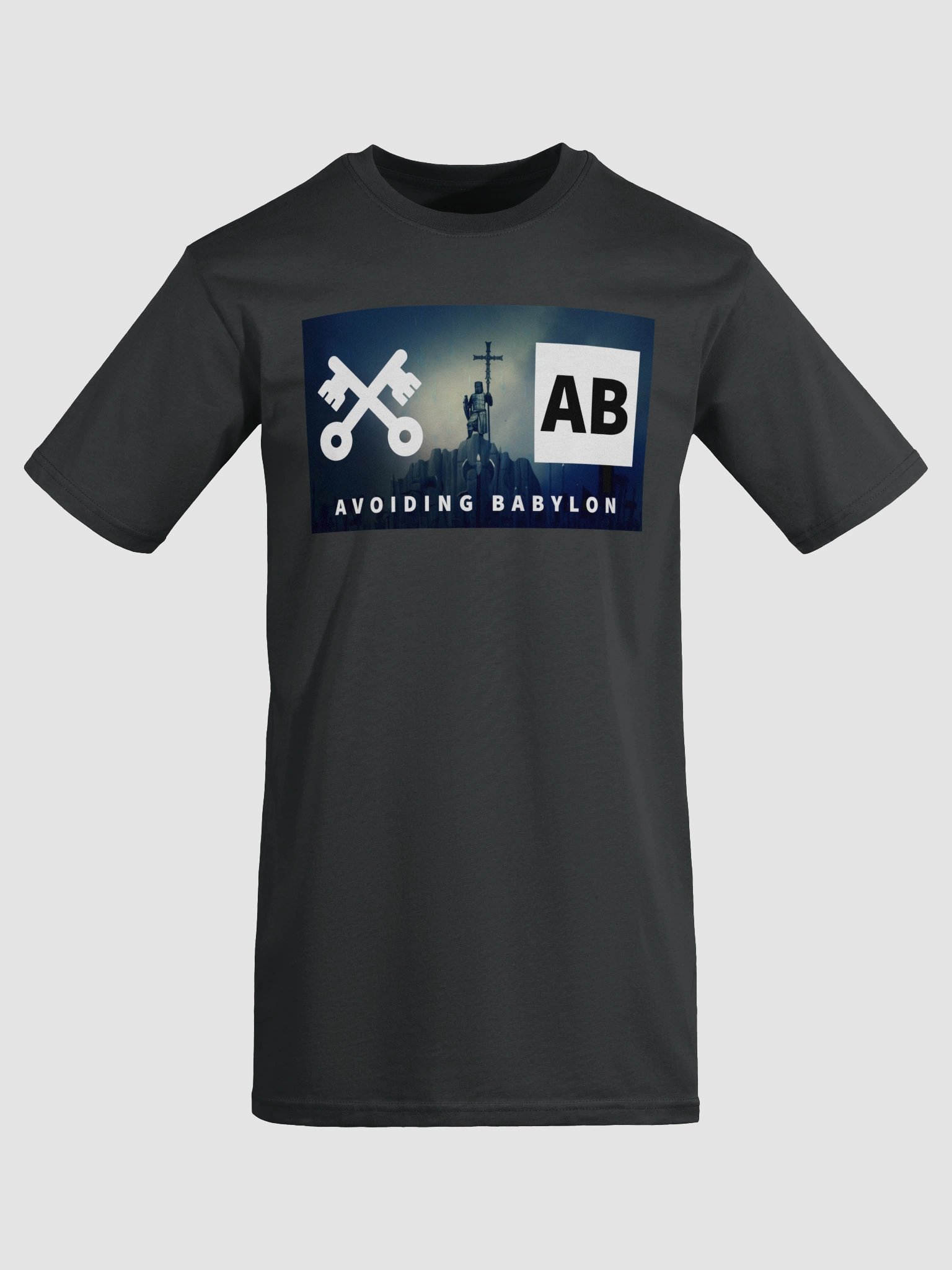 Avoiding Babylon - Crusader Tee - Black product image (7)