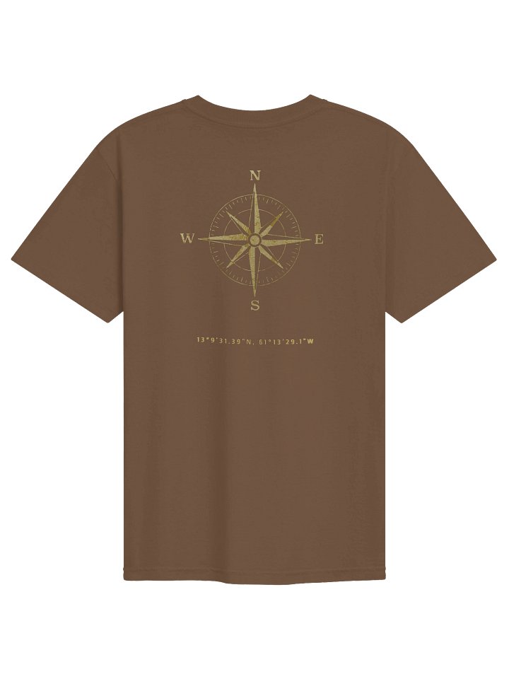 Compass - St. Vincent and the Grenadines - Vintage Gold | Garment-Dyed Heavyweight T-Shirt | 14 Colors product image (2)