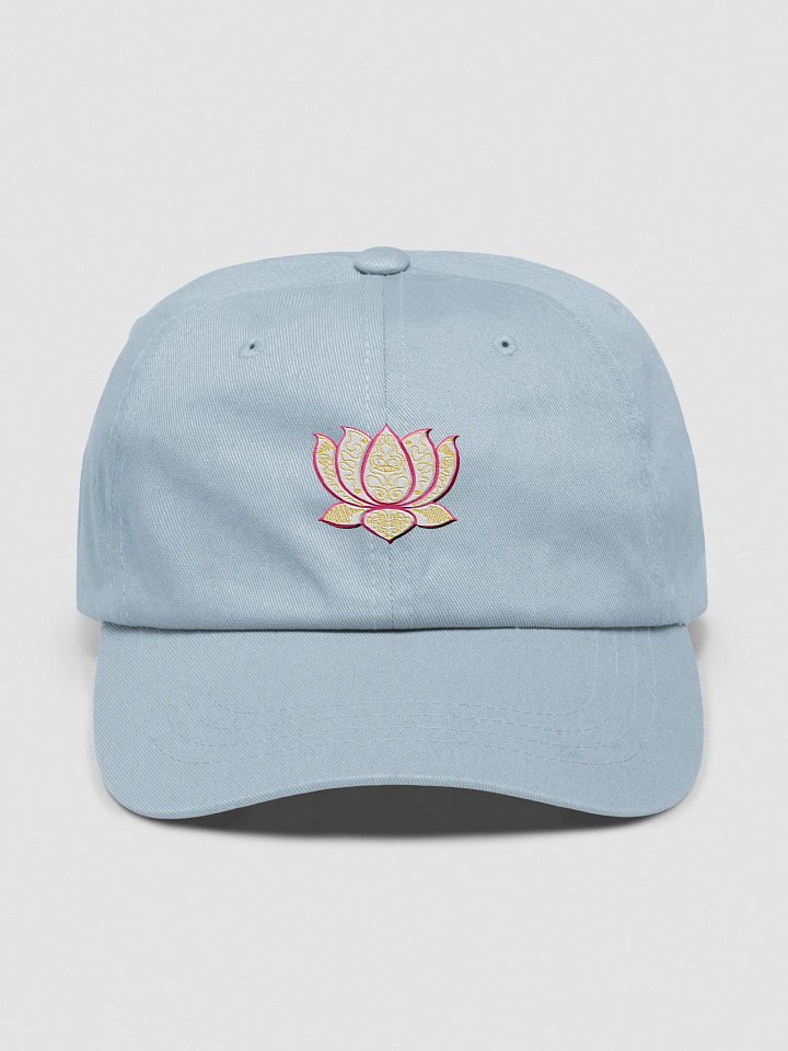 Golden Lotus Classic Dad Hat product image (1)