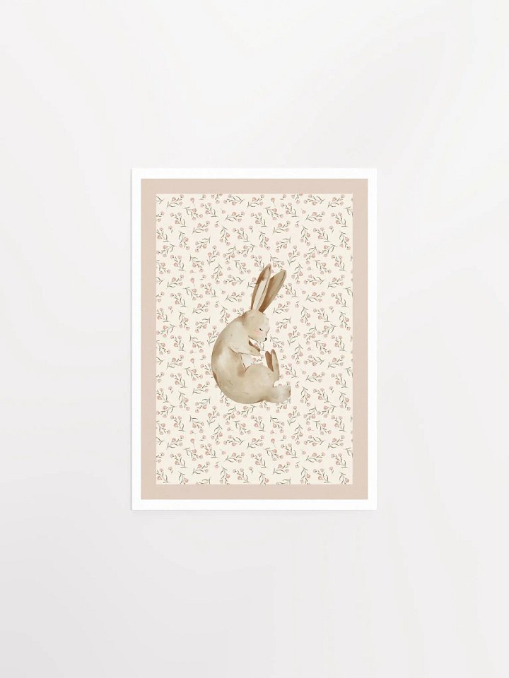 Boho Bunny Nursery Print 5 product image (2)