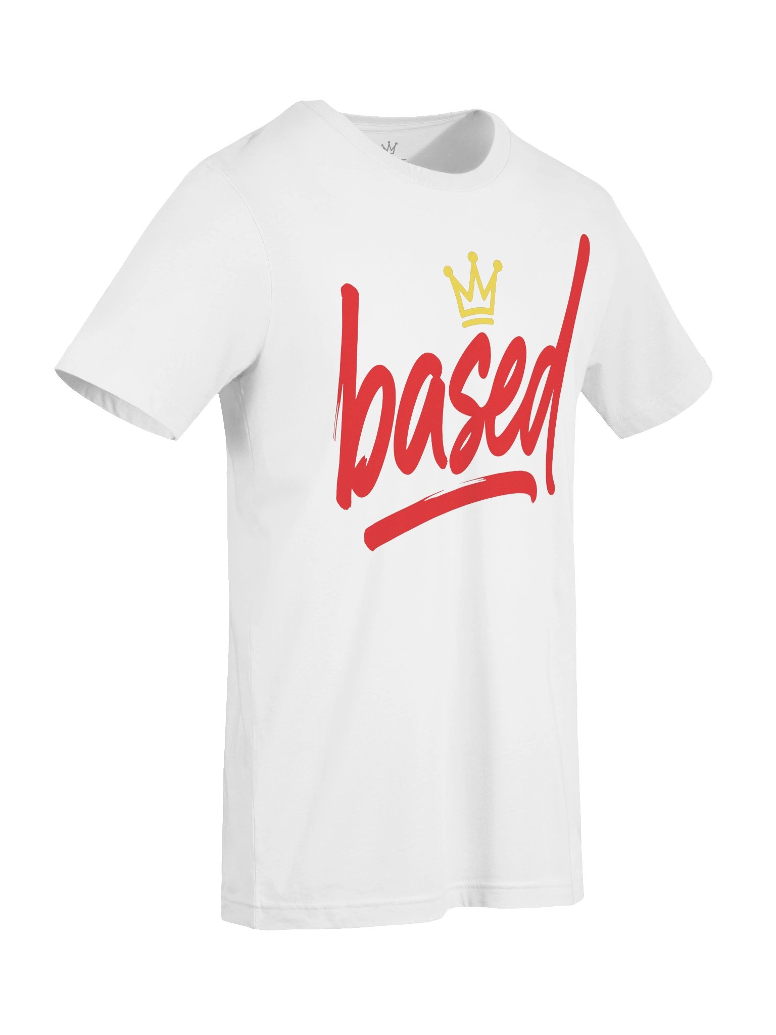 Based! Red Crown Script Tee product image (7)