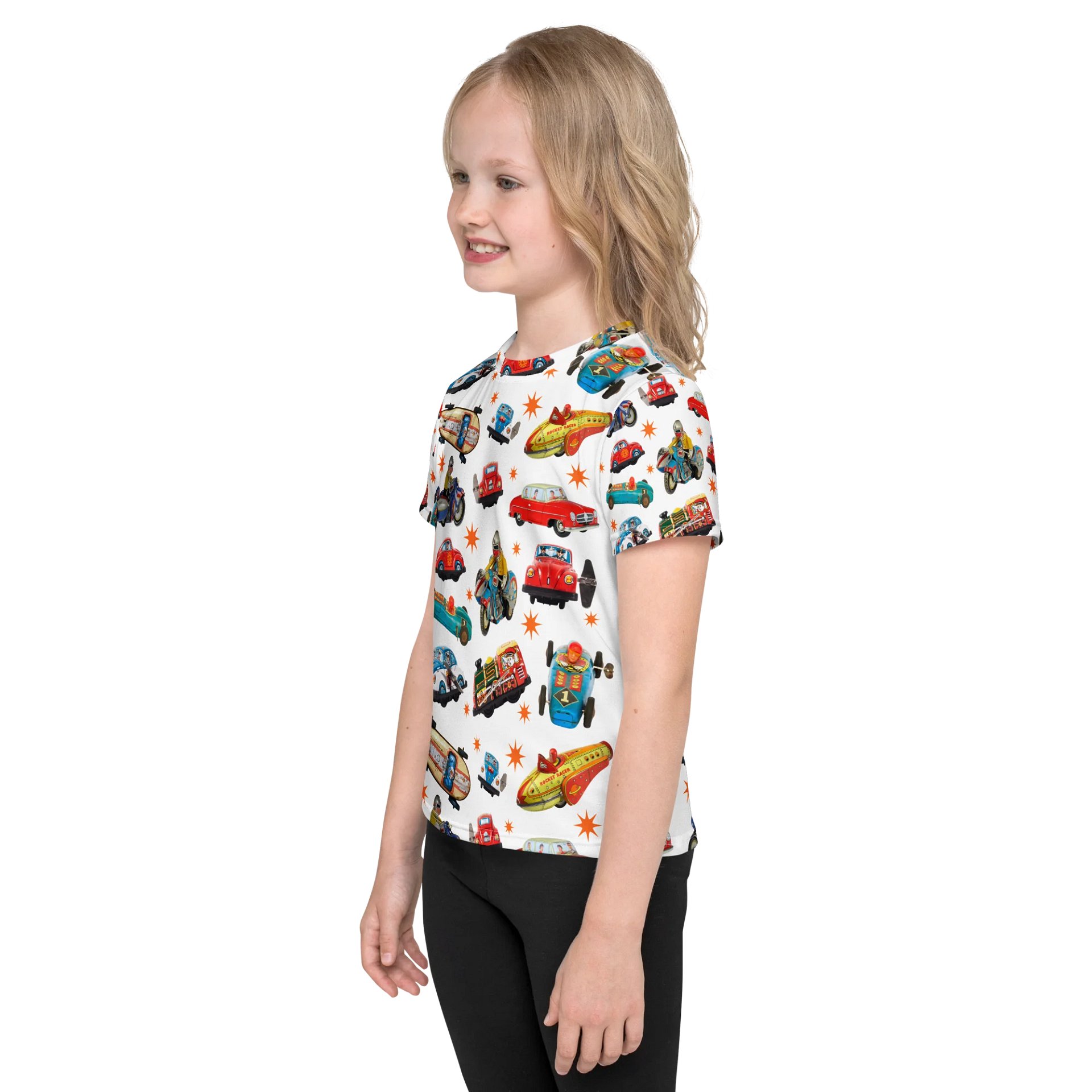 Vintage Toy Vehicle Kids T-Shirt product image (3)