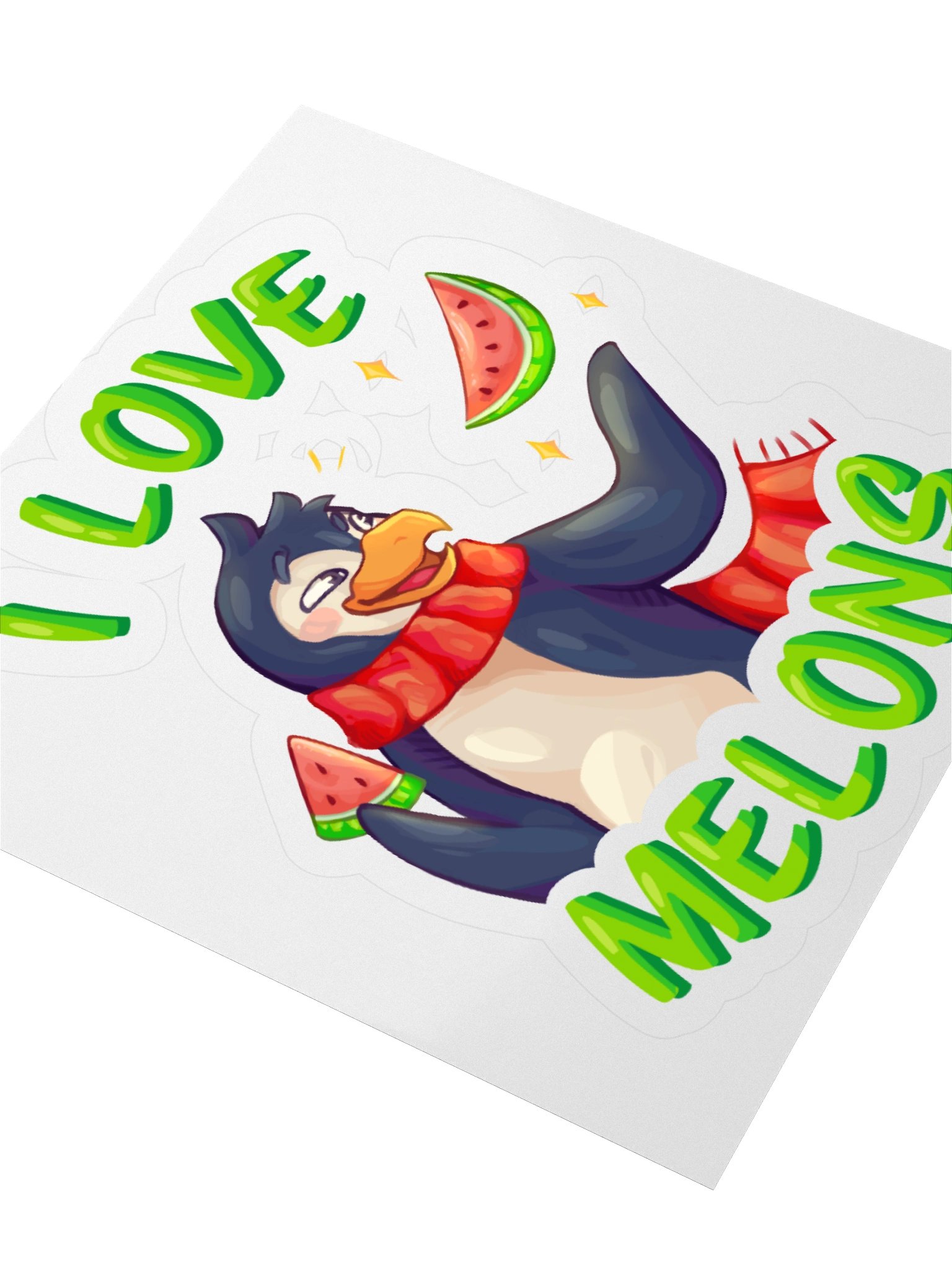 I Love Melons [Sticker] product image (3)