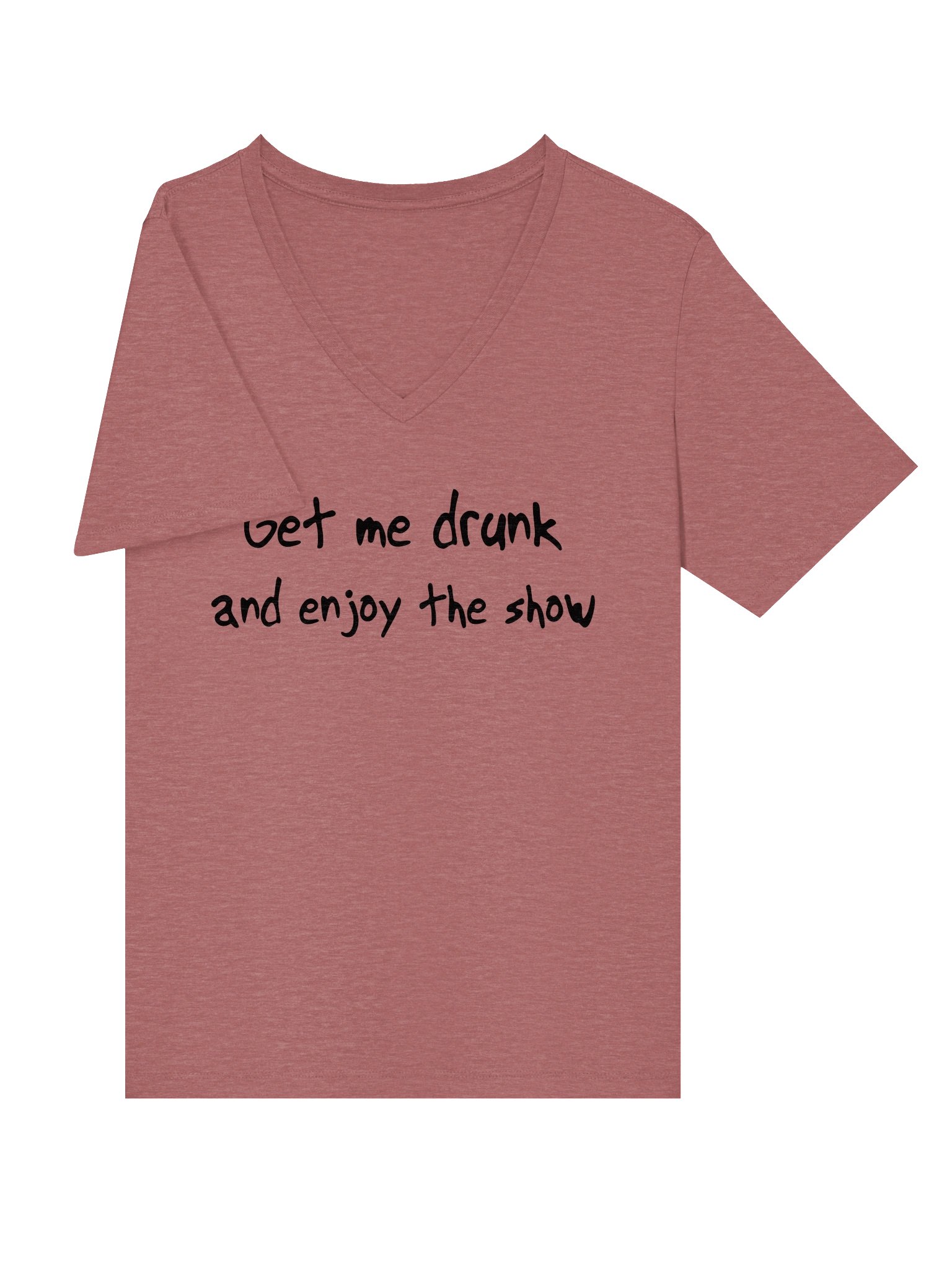 Get Me Drunk V-Neck Relaxed Tee product image (11)