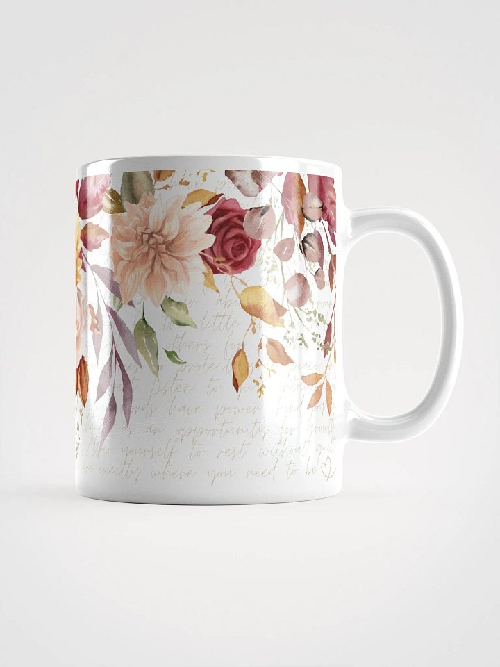 FLOWERS AND AFFIRMATIONS MUG product image (2)