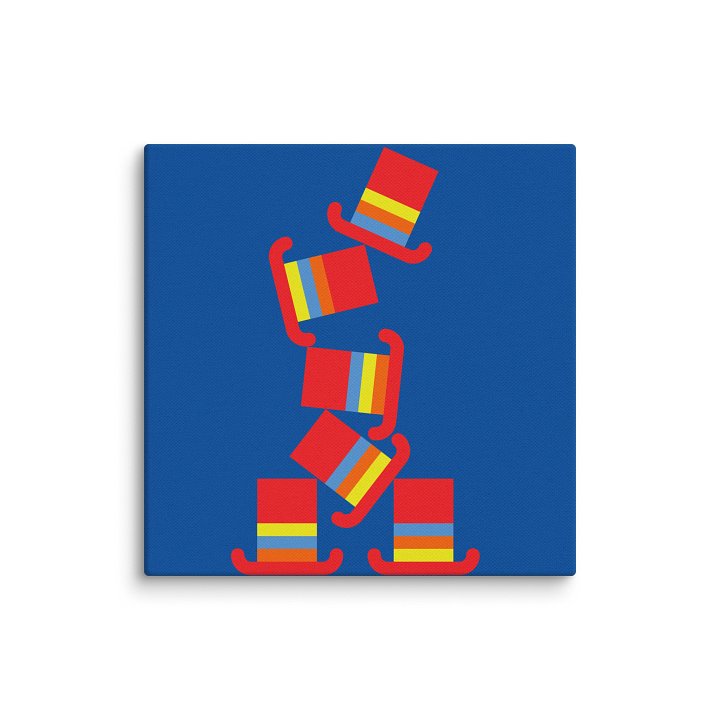 Copenhagen Boys “Dorthe” Square Canvas Print – 6 x 6 inches - 15,25 x 15,25 cm product image (1)