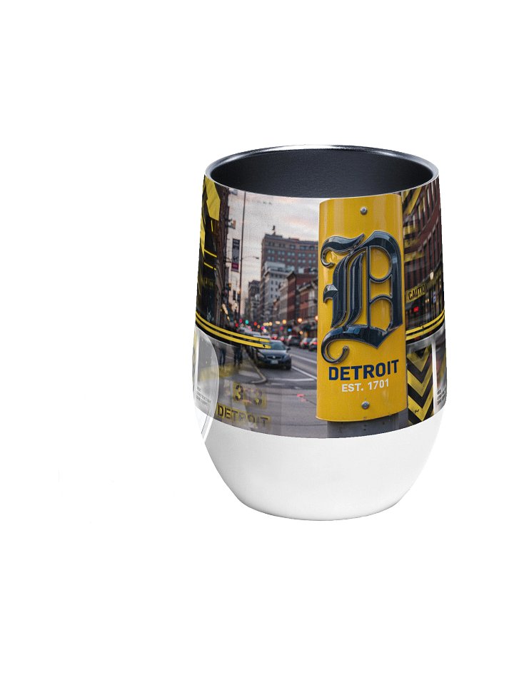 Detroit Is A Vibe — Insulated Wine Tumbler product image (2)