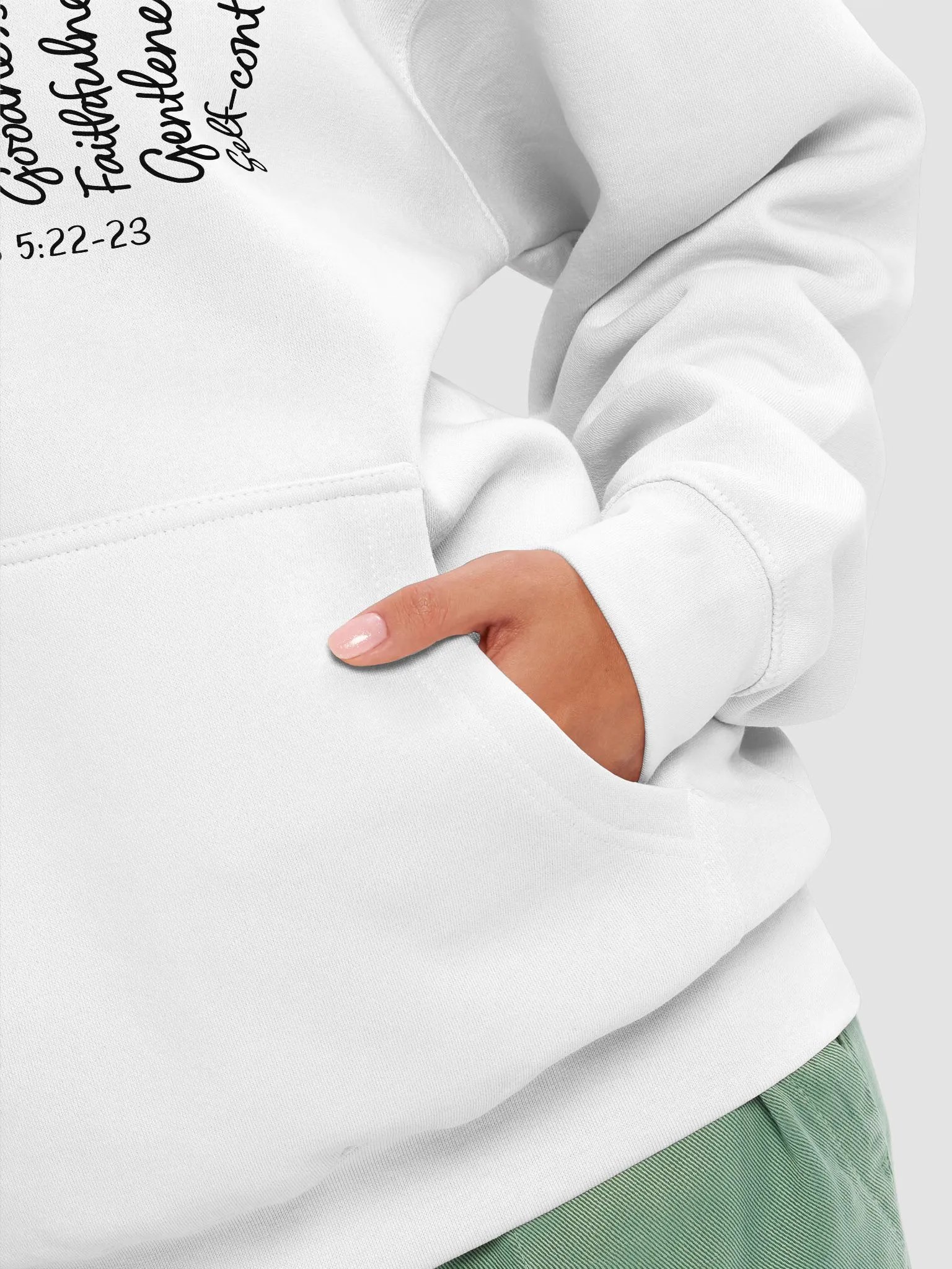 Fruits of the Spirit Hoodie - Galatians 5:22-23 product image (8)