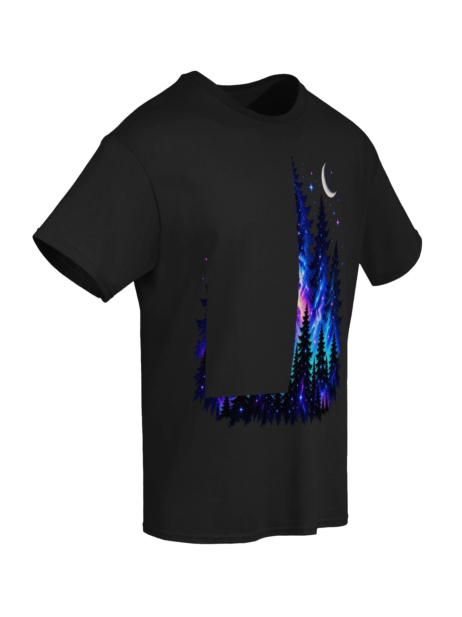 Cosmic Pines — Galaxy Evergreen Tee product image (6)