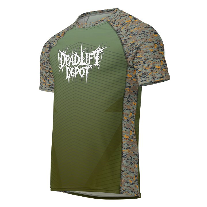 Rusted Ash Hybrid Compression Tee product image (1)