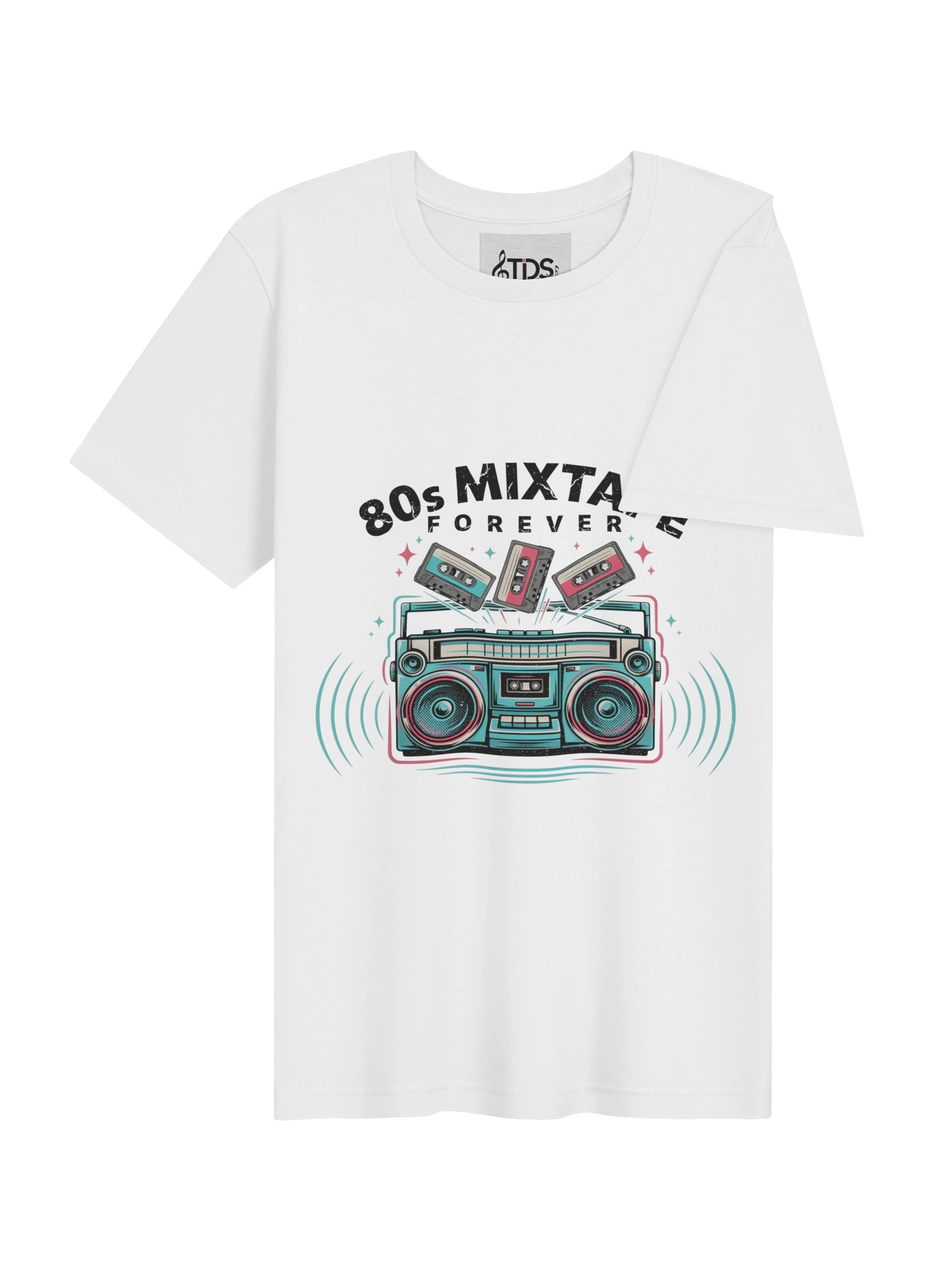 80s Mixtape Forever Retro Boombox Tee product image (24)