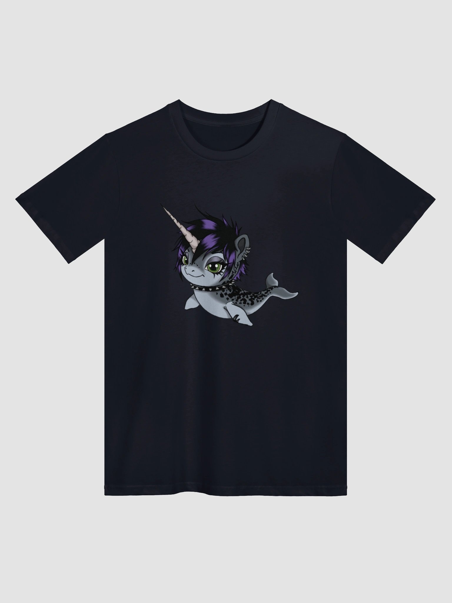 Emo Narwhal Unisex T-Shirt product image (1)