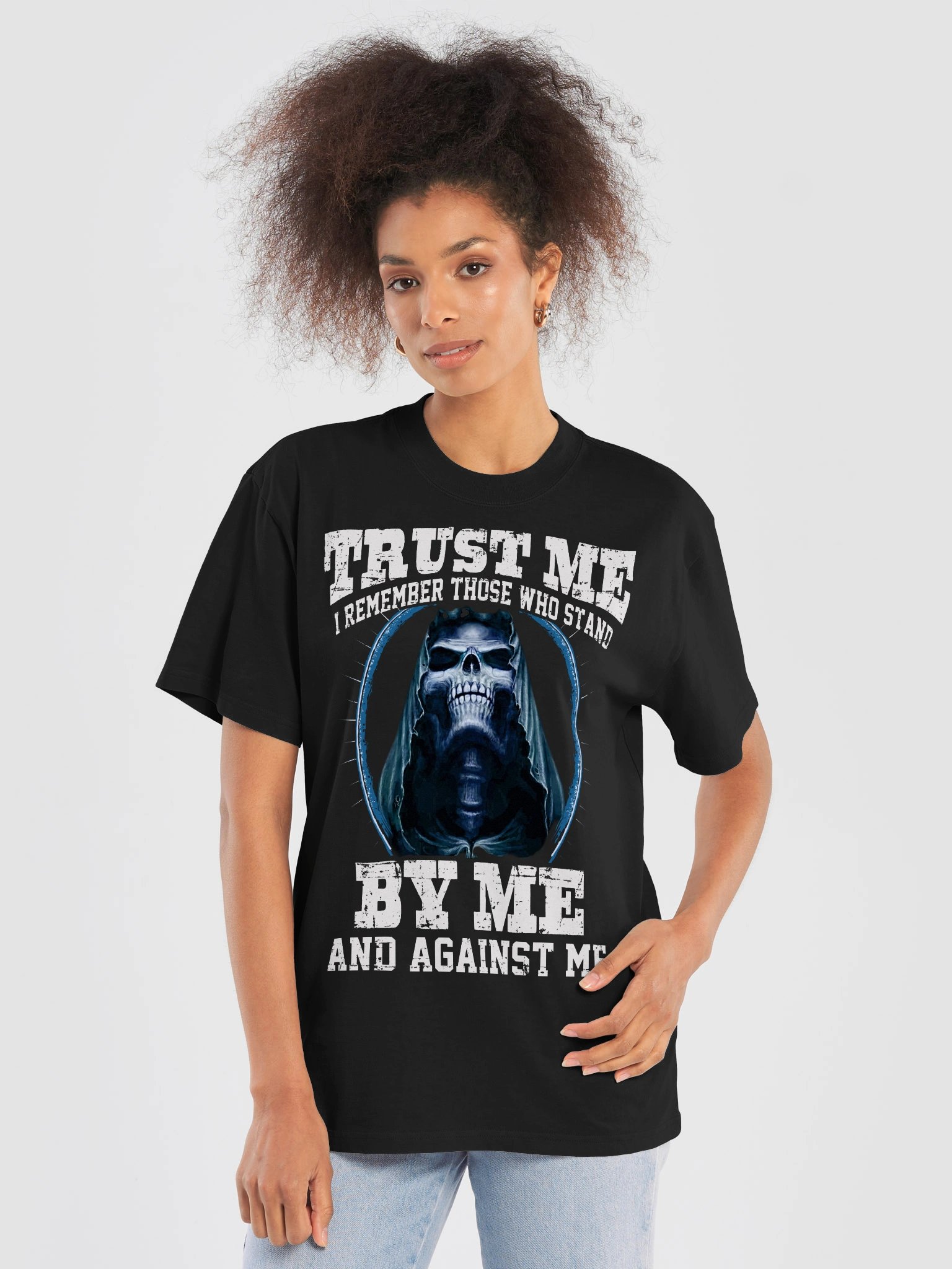 TRUST ME I REMEMBER — Reaper Oversized Tee product image (1)