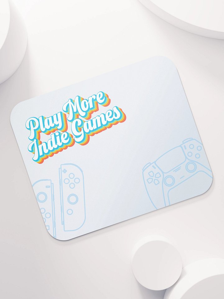Play More Indie Games - Mouse Pad product image (2)