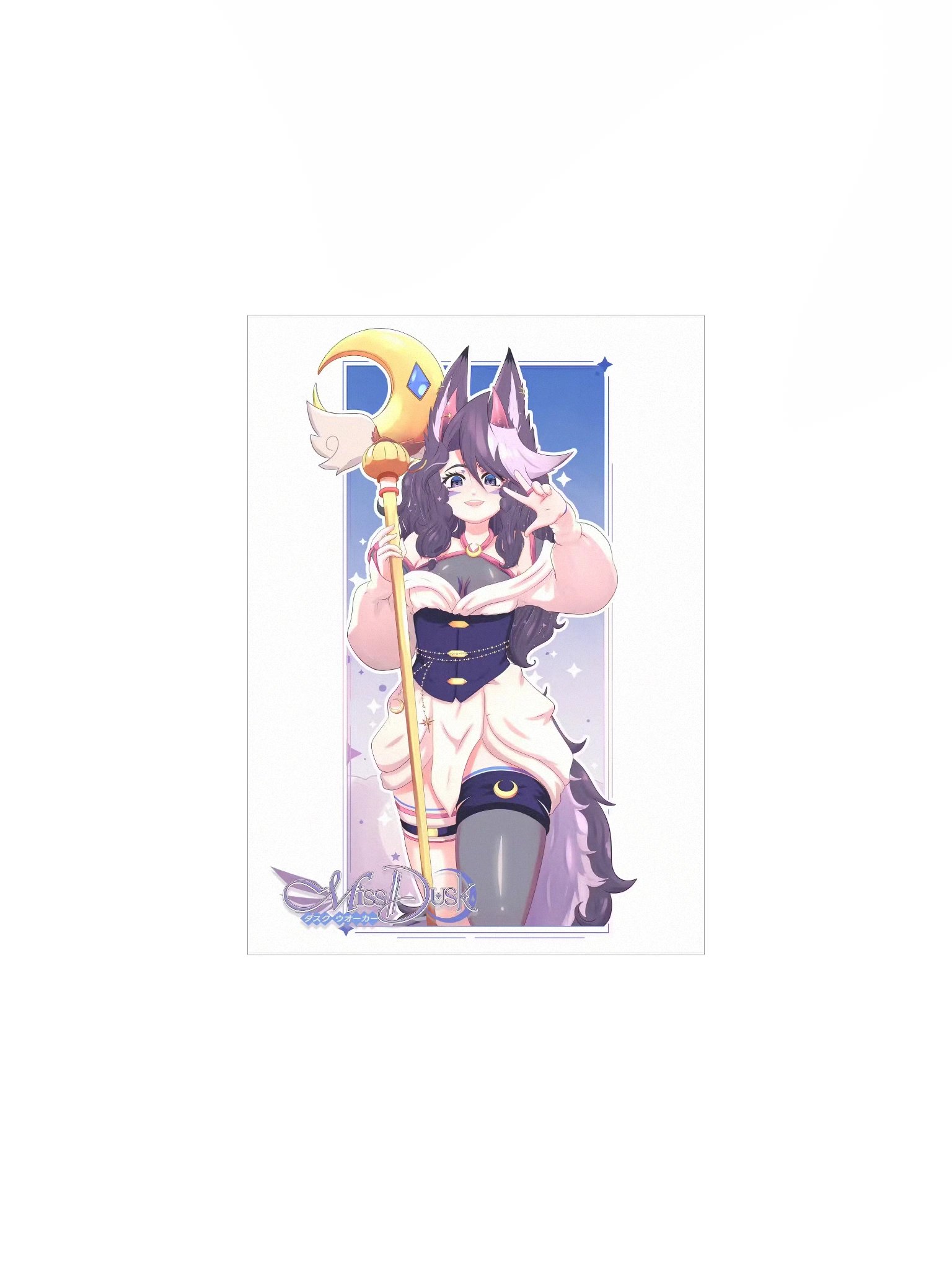 Moon Atomic Matte Poster Print product image (1)