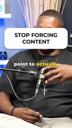 Are you forcing content that just isn't working? 

It’s time to check your alignment. In this clip, we talk about why 'failin...